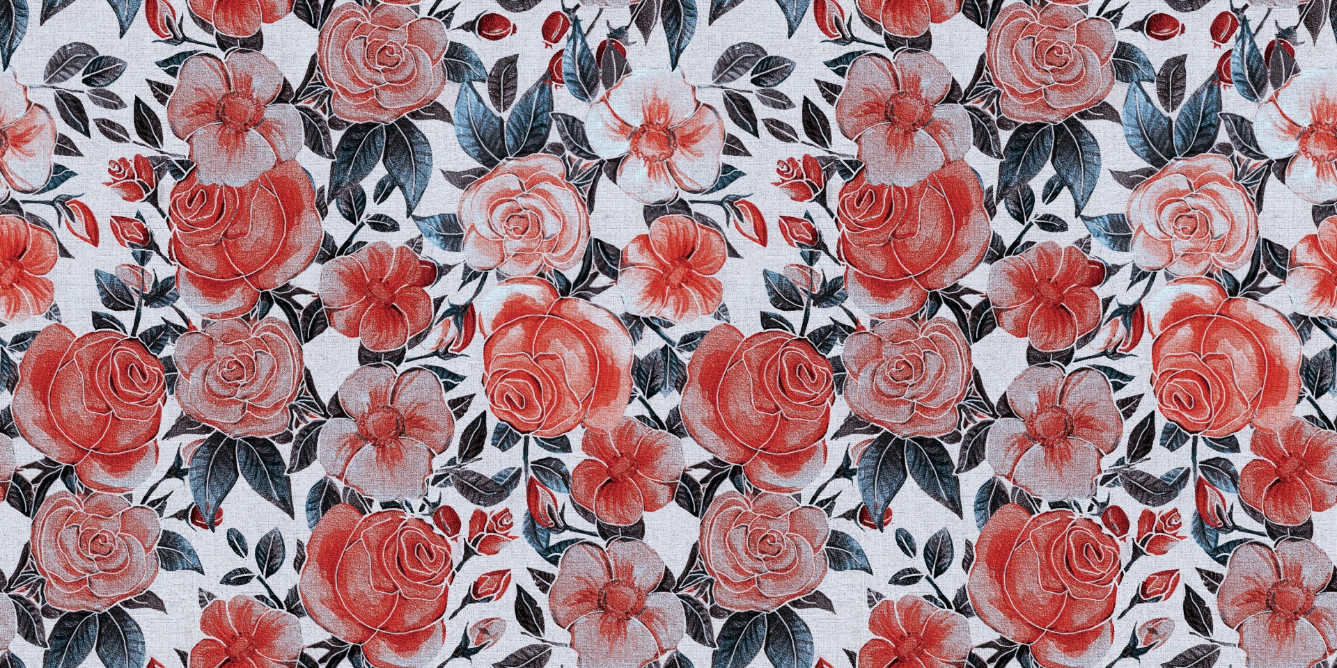 floral pattern design free photo