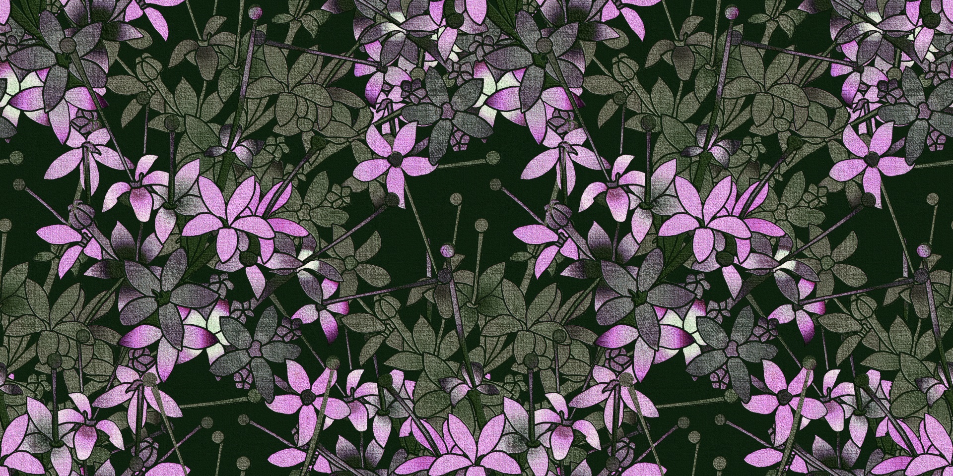 floral pattern design free photo