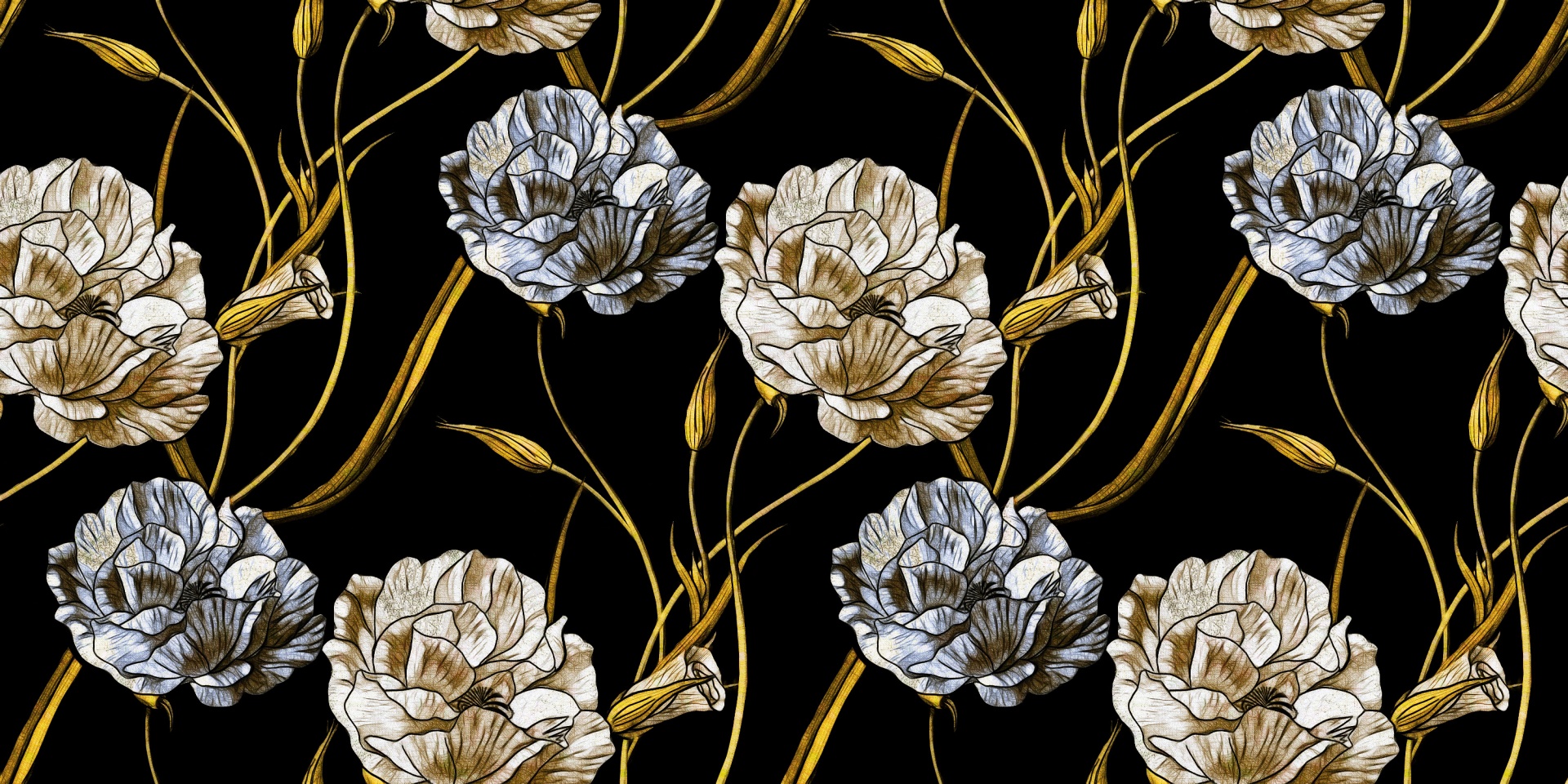 floral pattern design free photo