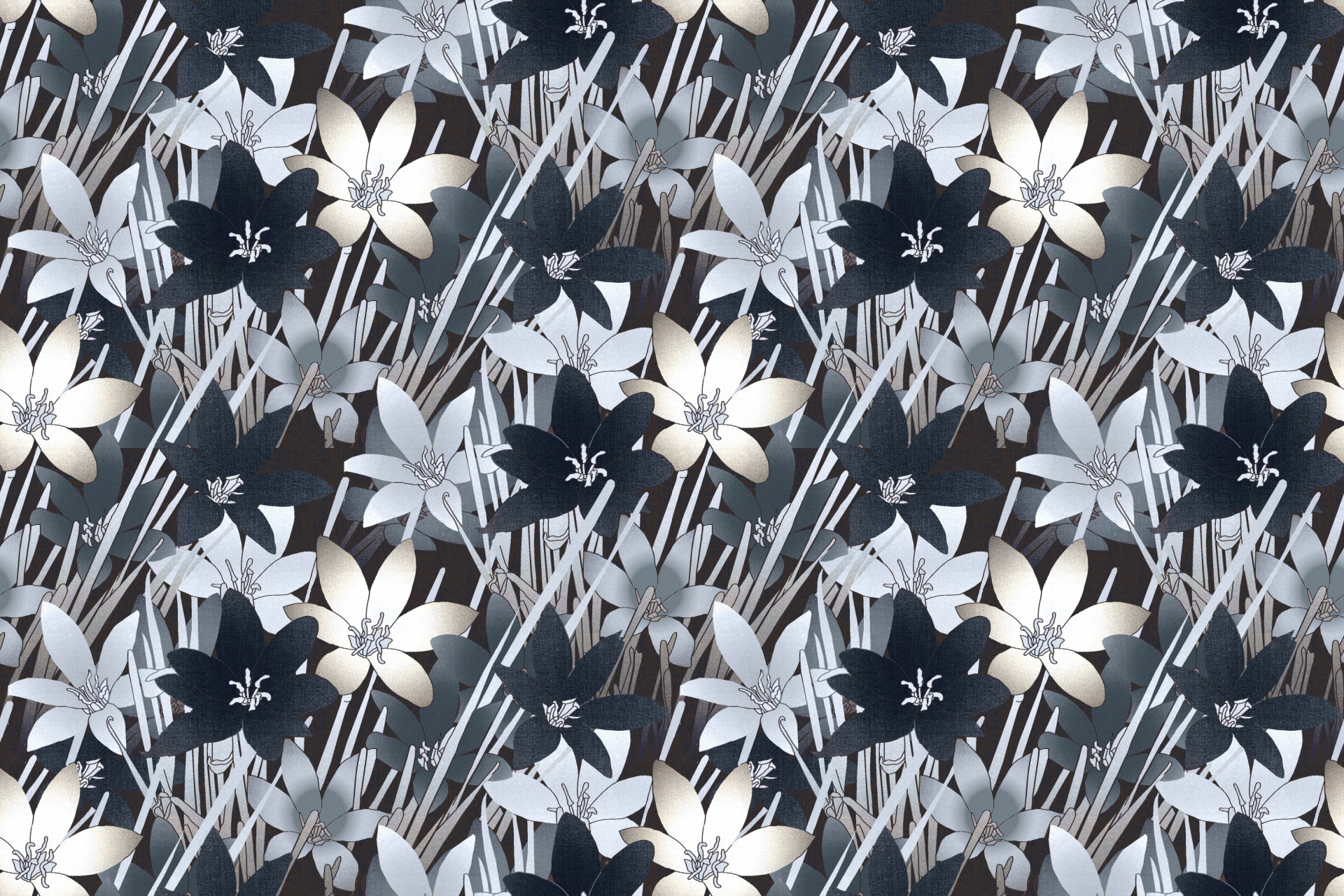 floral pattern design free photo