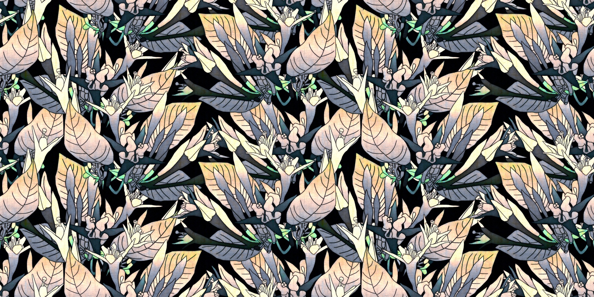 floral pattern design free photo