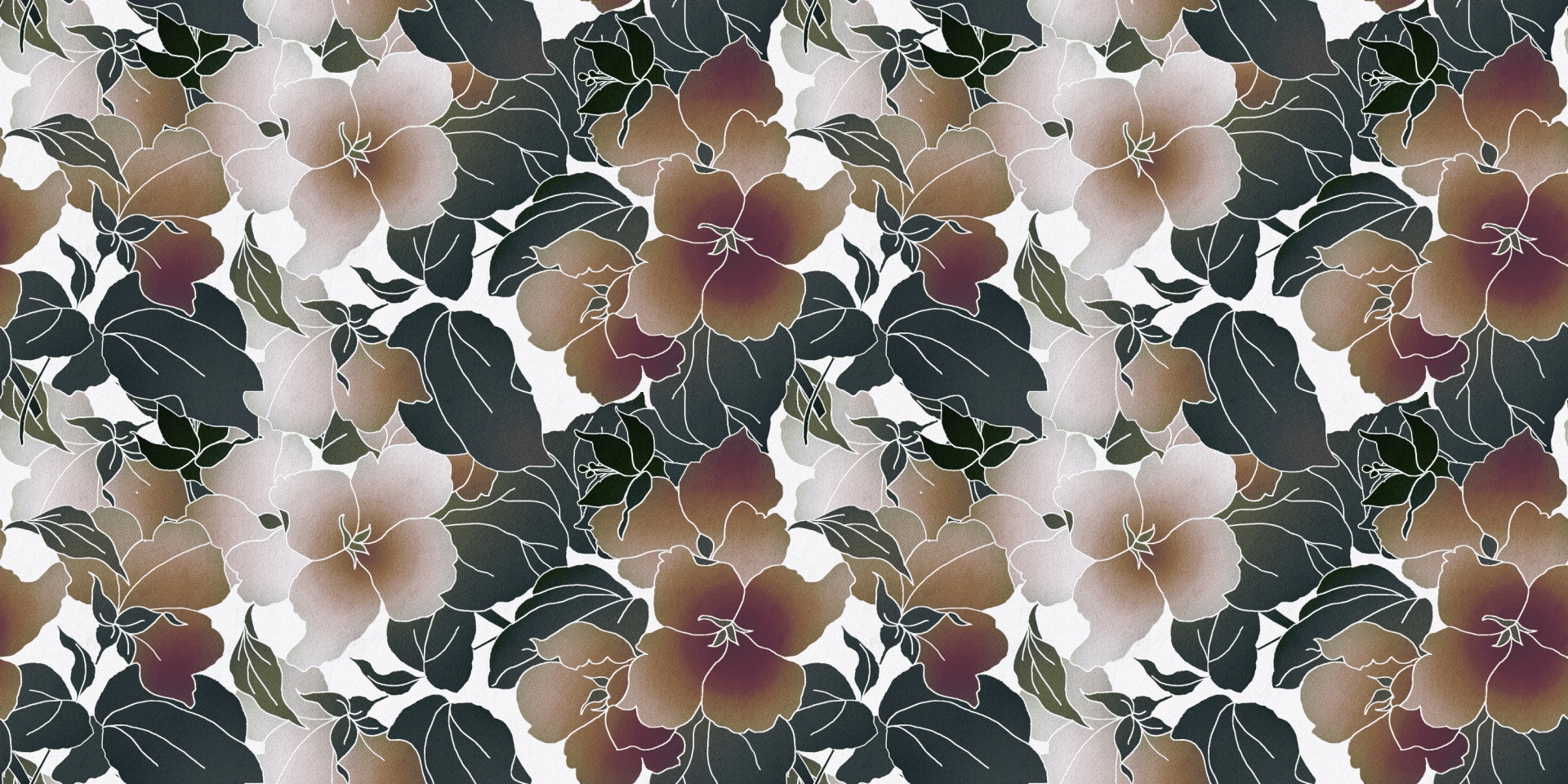 floral pattern design free photo