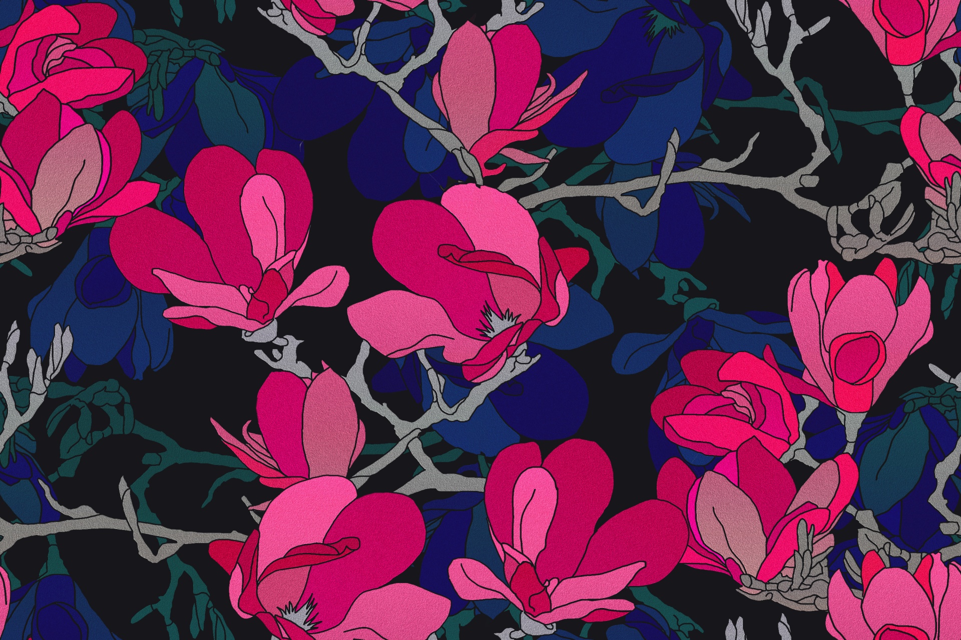 floral pattern design free photo