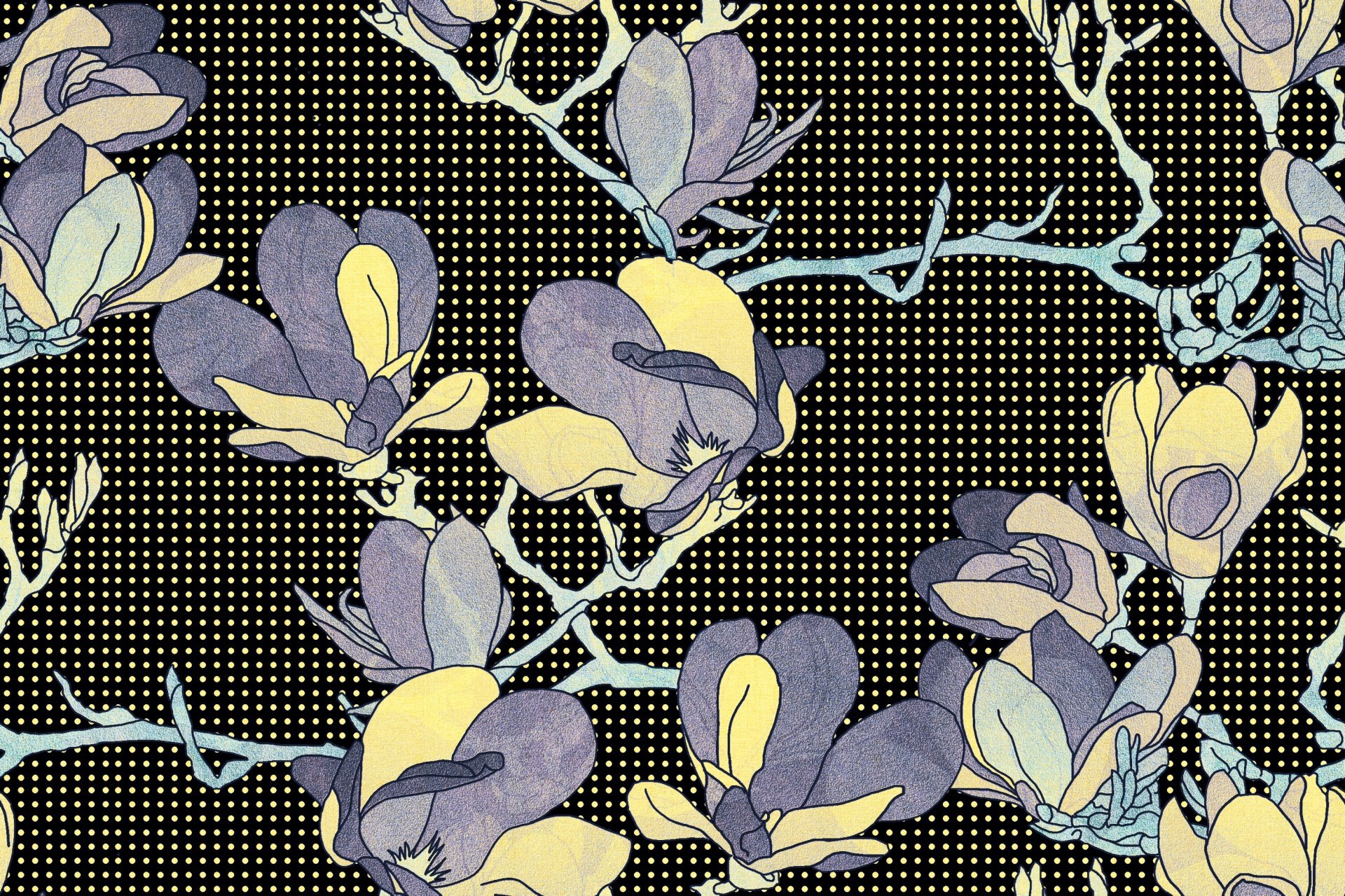 floral pattern design free photo