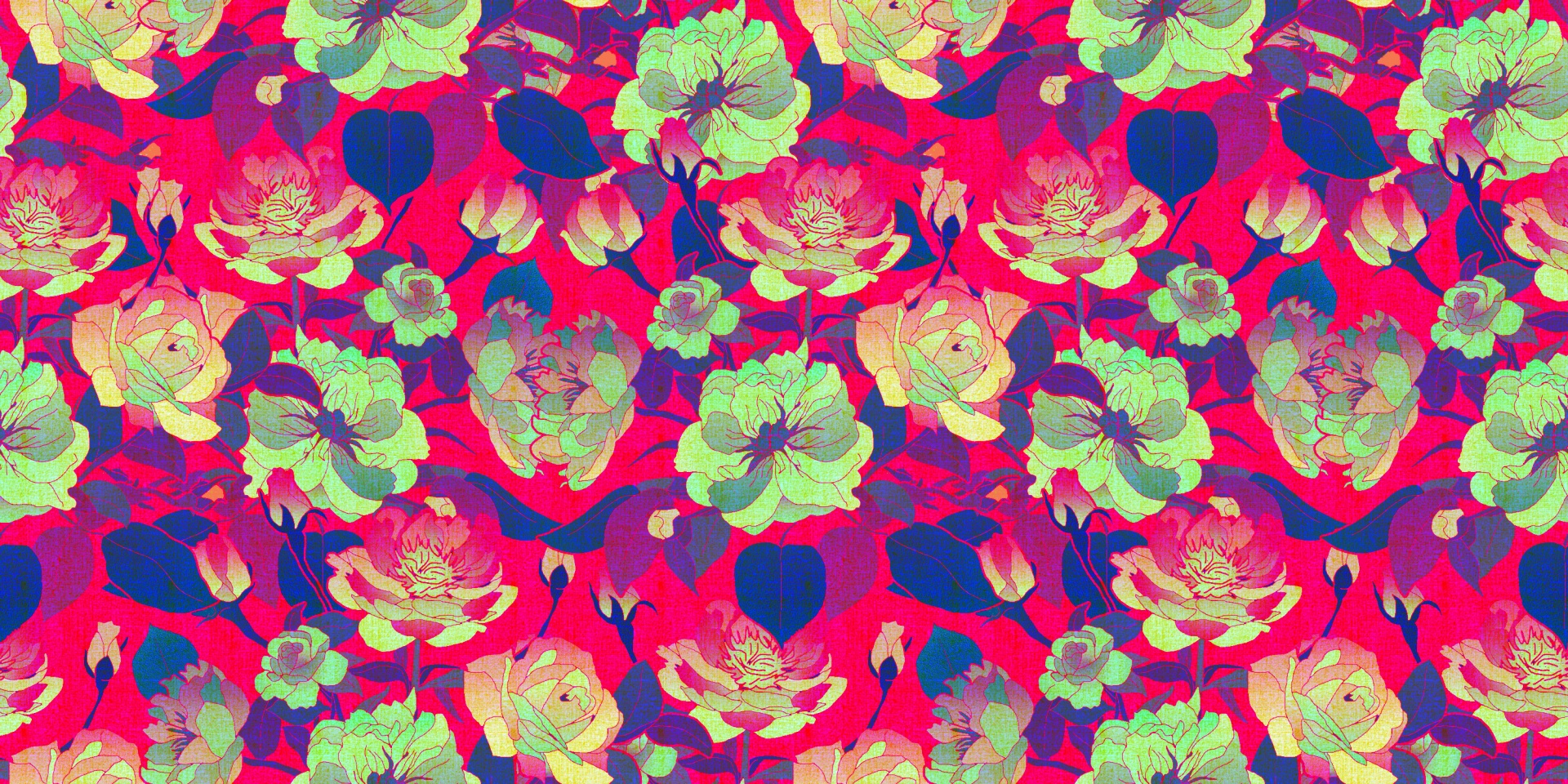 floral pattern design free photo