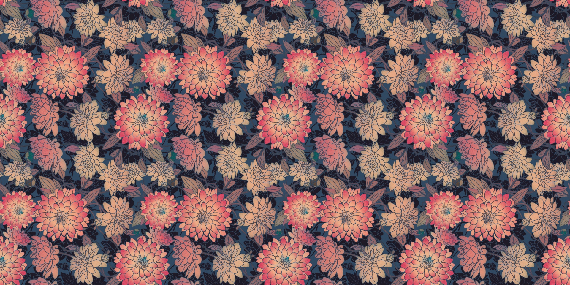 floral pattern design free photo