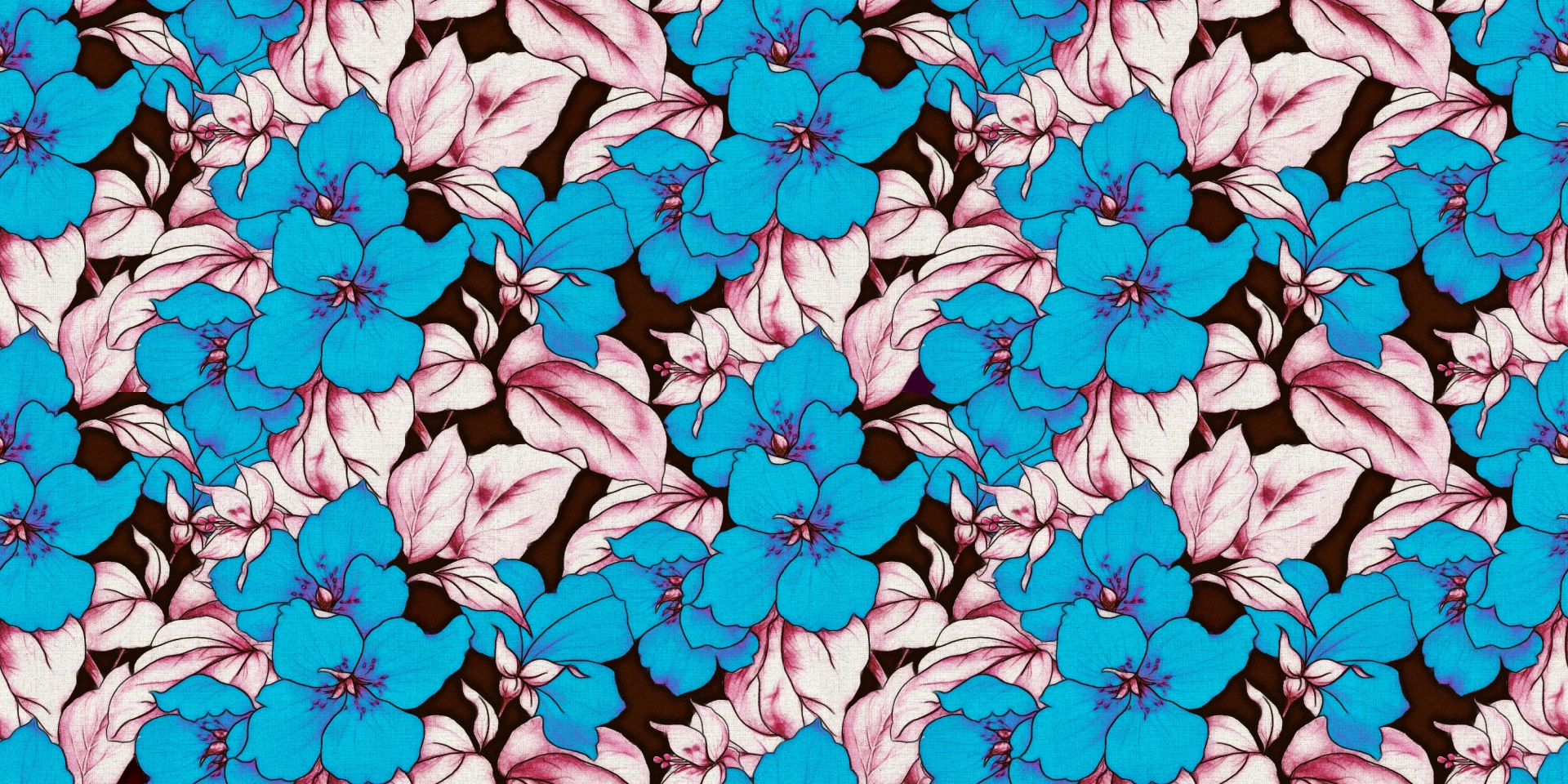 floral pattern design free photo