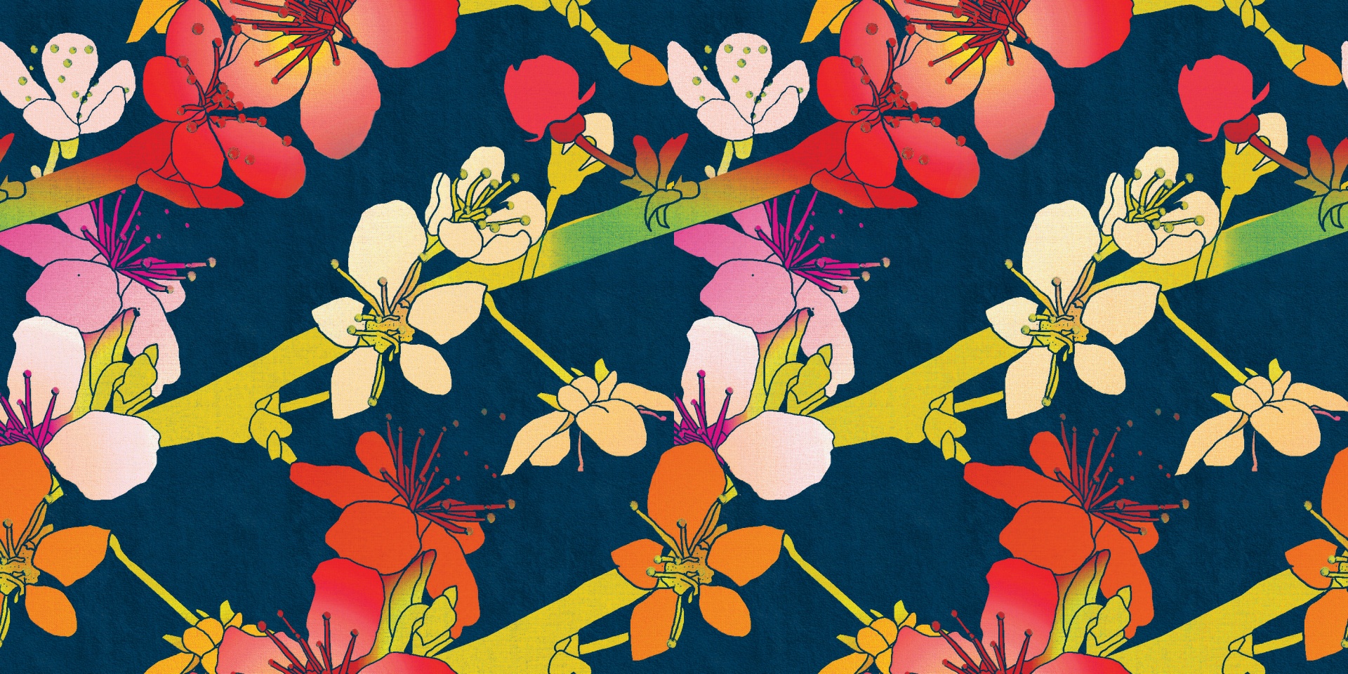 floral pattern design free photo