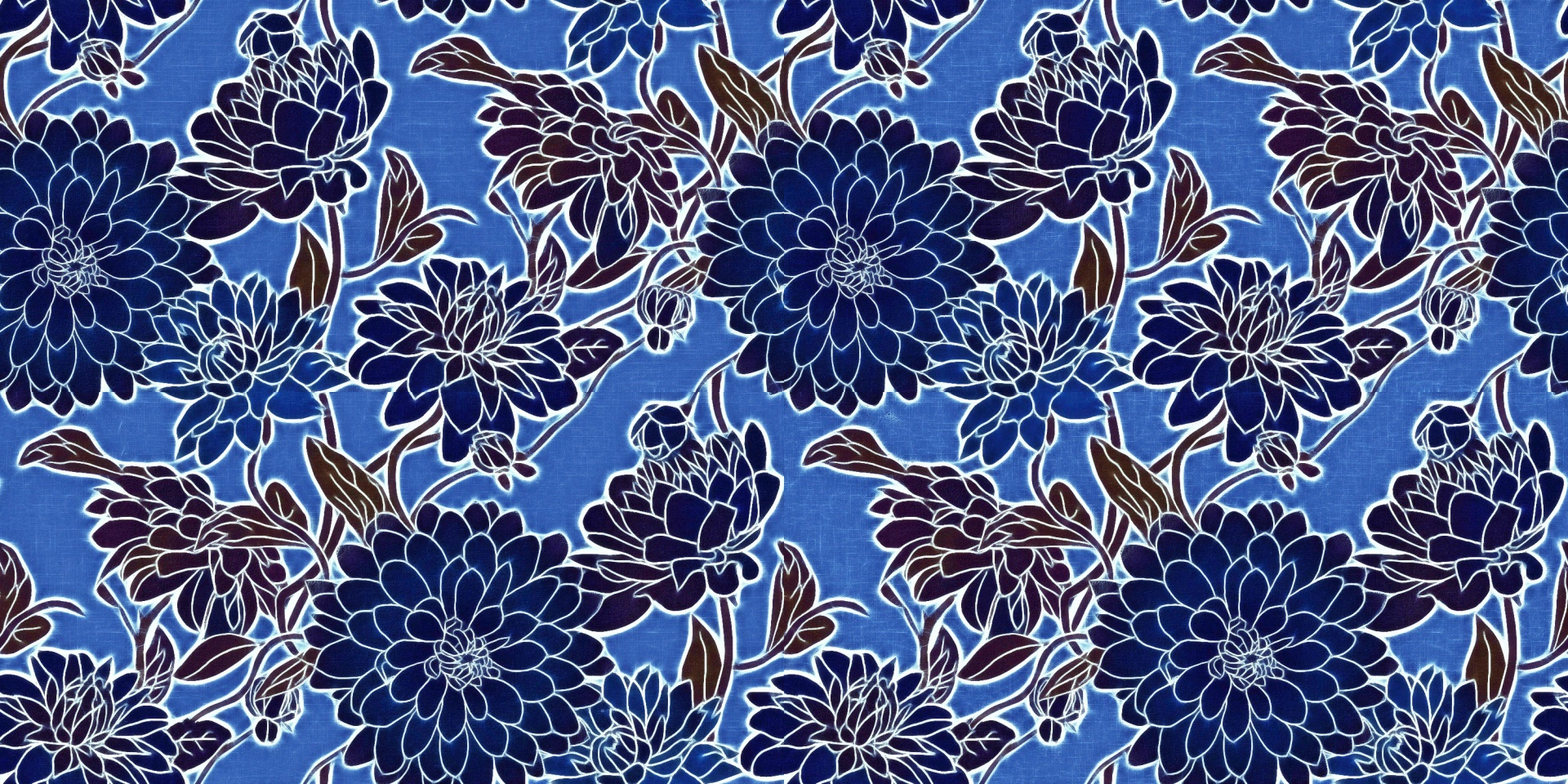 floral pattern design free photo