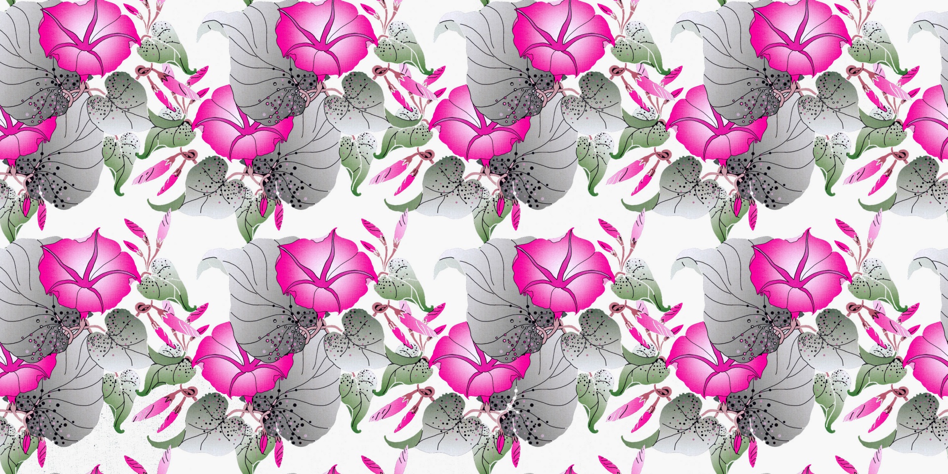 floral pattern design free photo