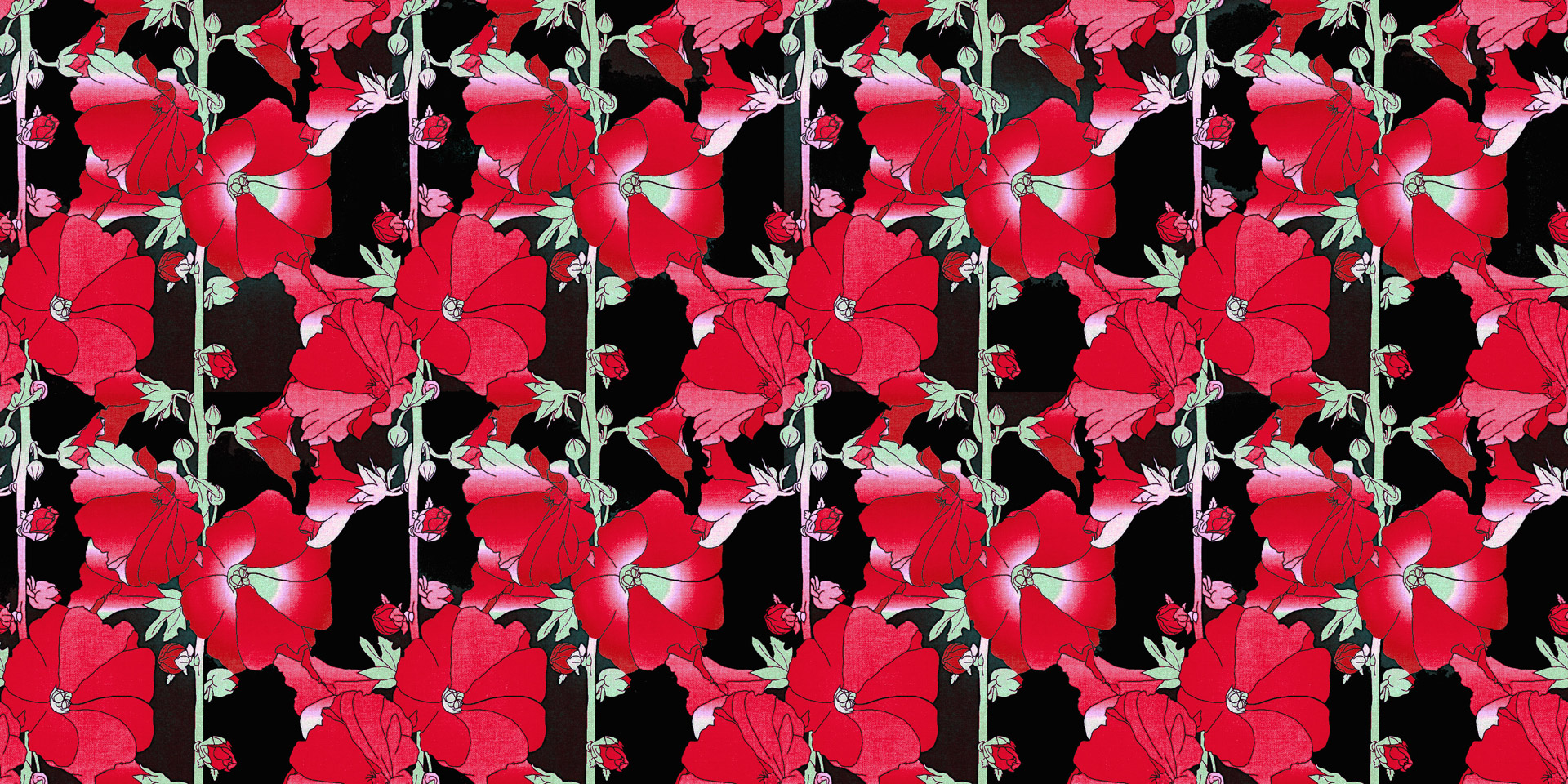 floral pattern design free photo