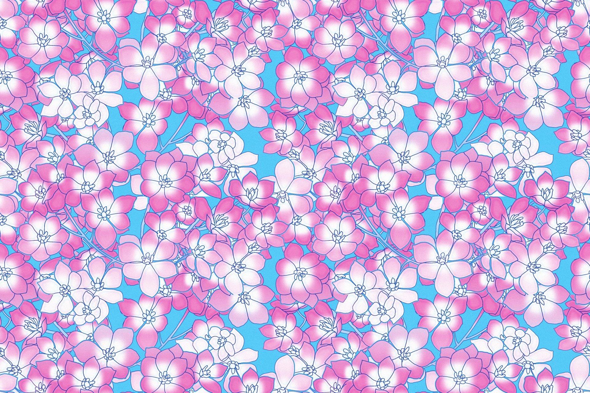 floral pattern design free photo