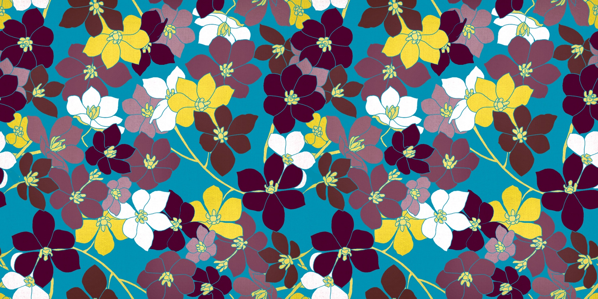 floral pattern design free photo