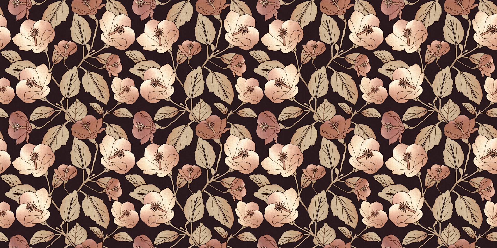 floral pattern design free photo