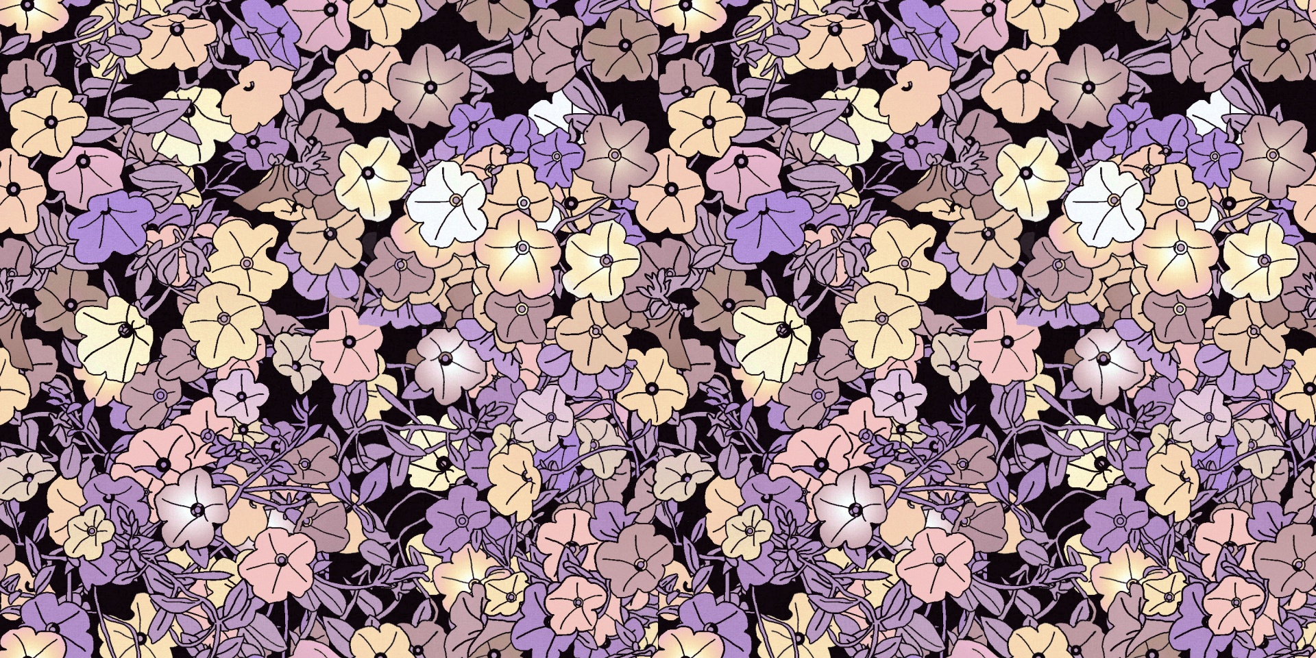 floral pattern design free photo