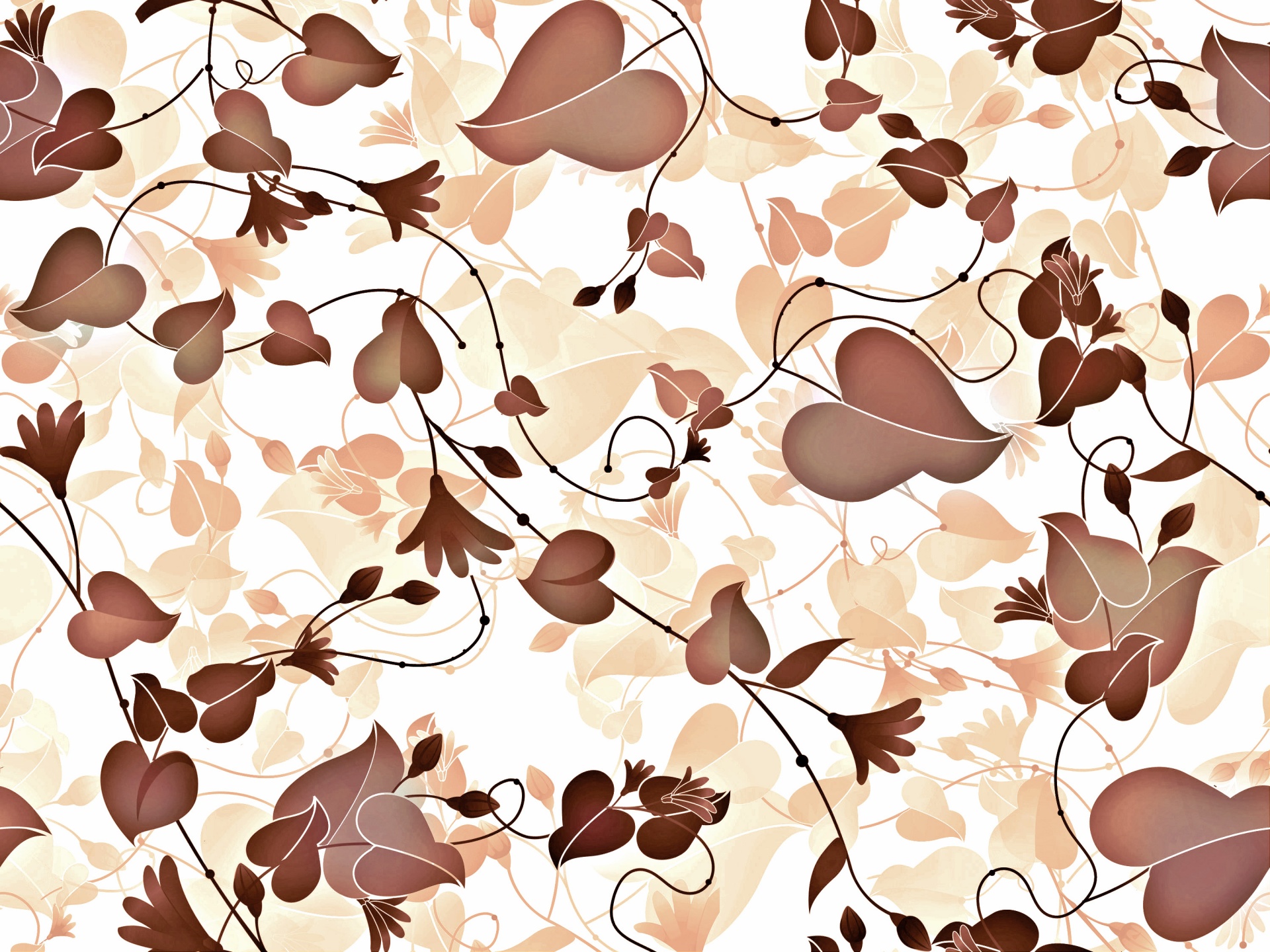 floral pattern design free photo