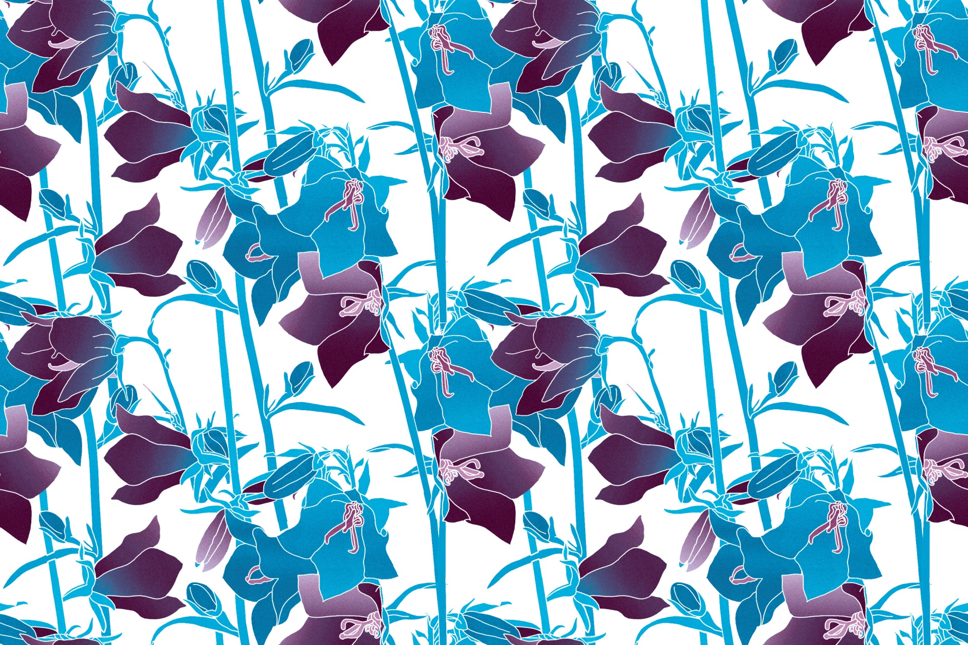 floral pattern design free photo