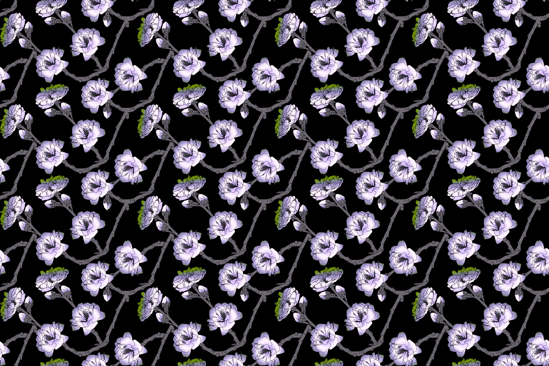 floral pattern design free photo