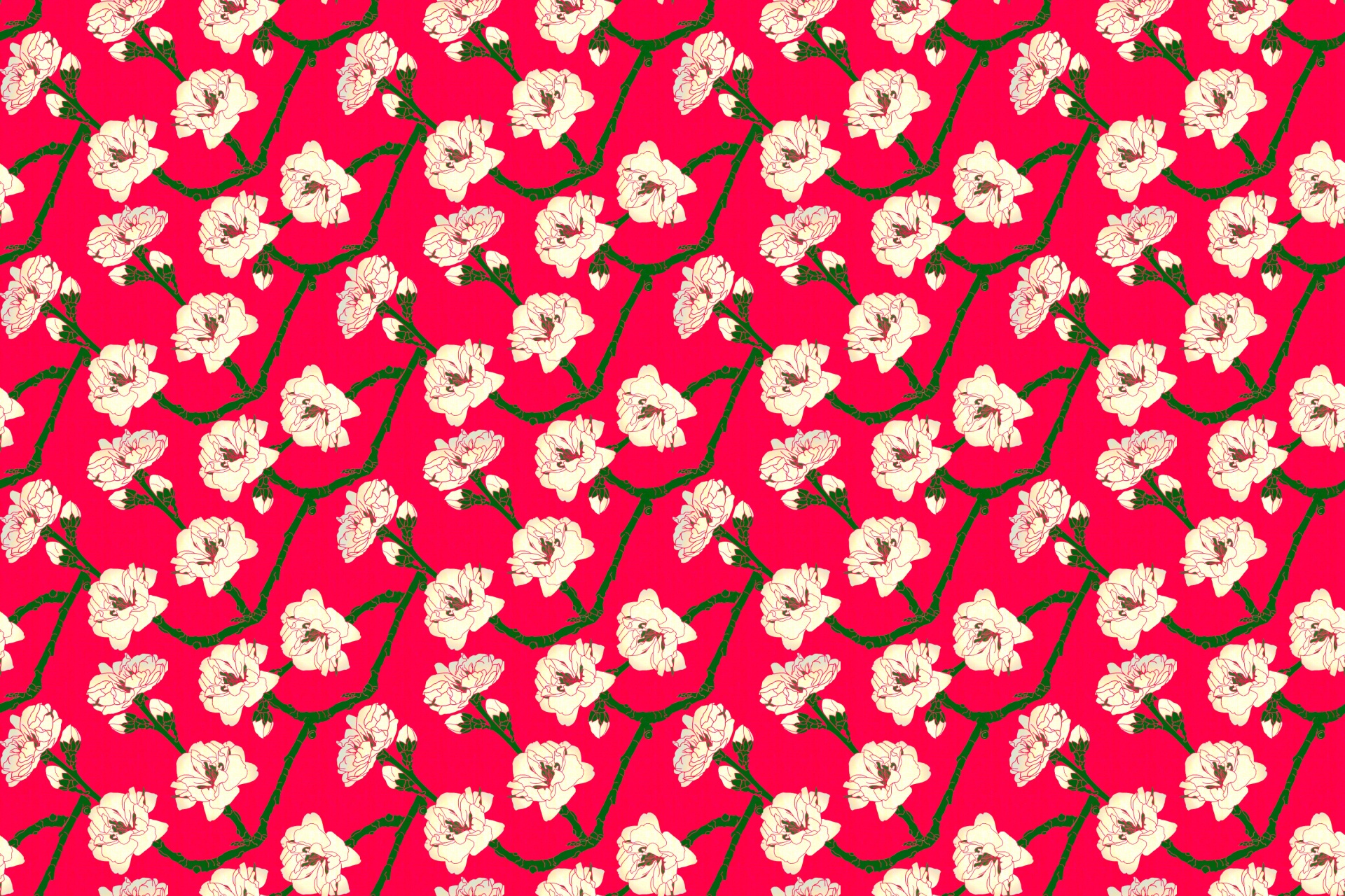 floral pattern design free photo