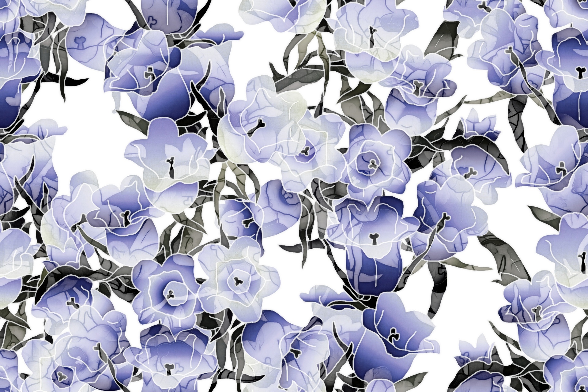 floral pattern design free photo