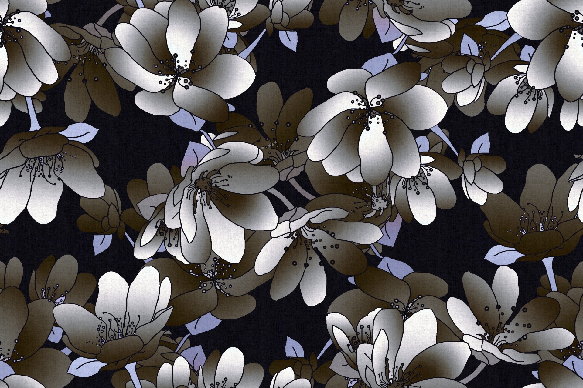 floral pattern design free photo