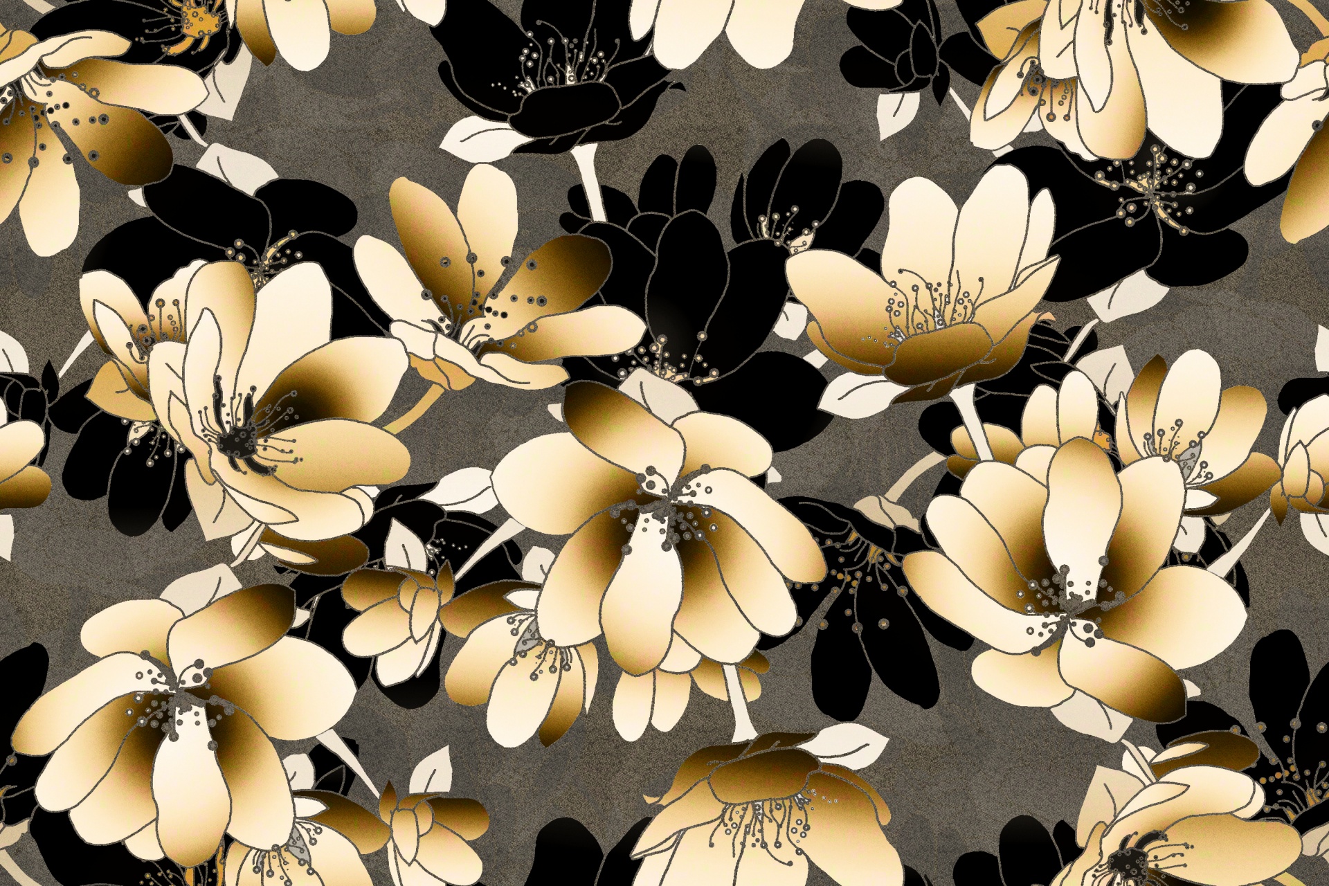 floral pattern design free photo