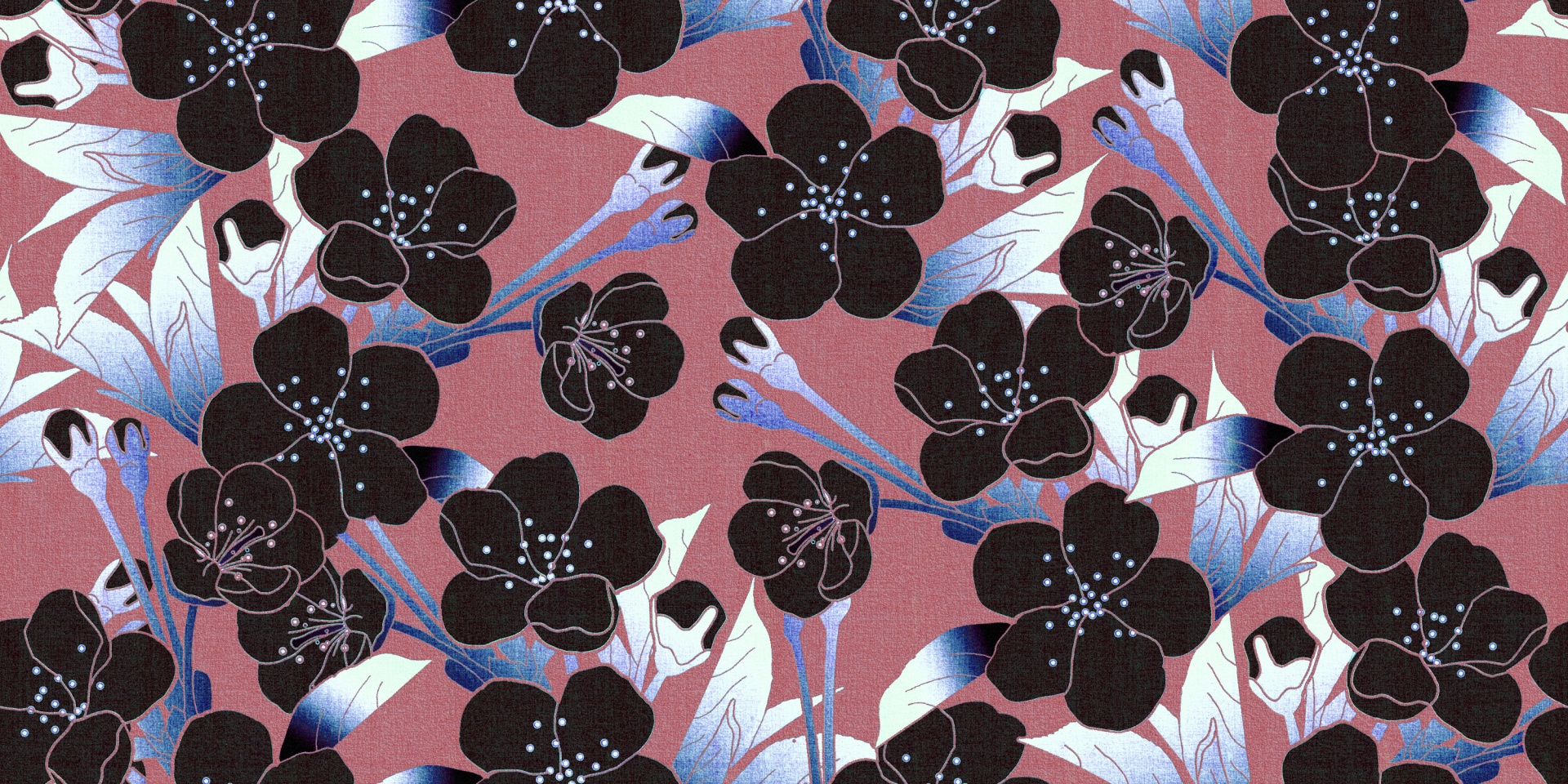 floral pattern design free photo