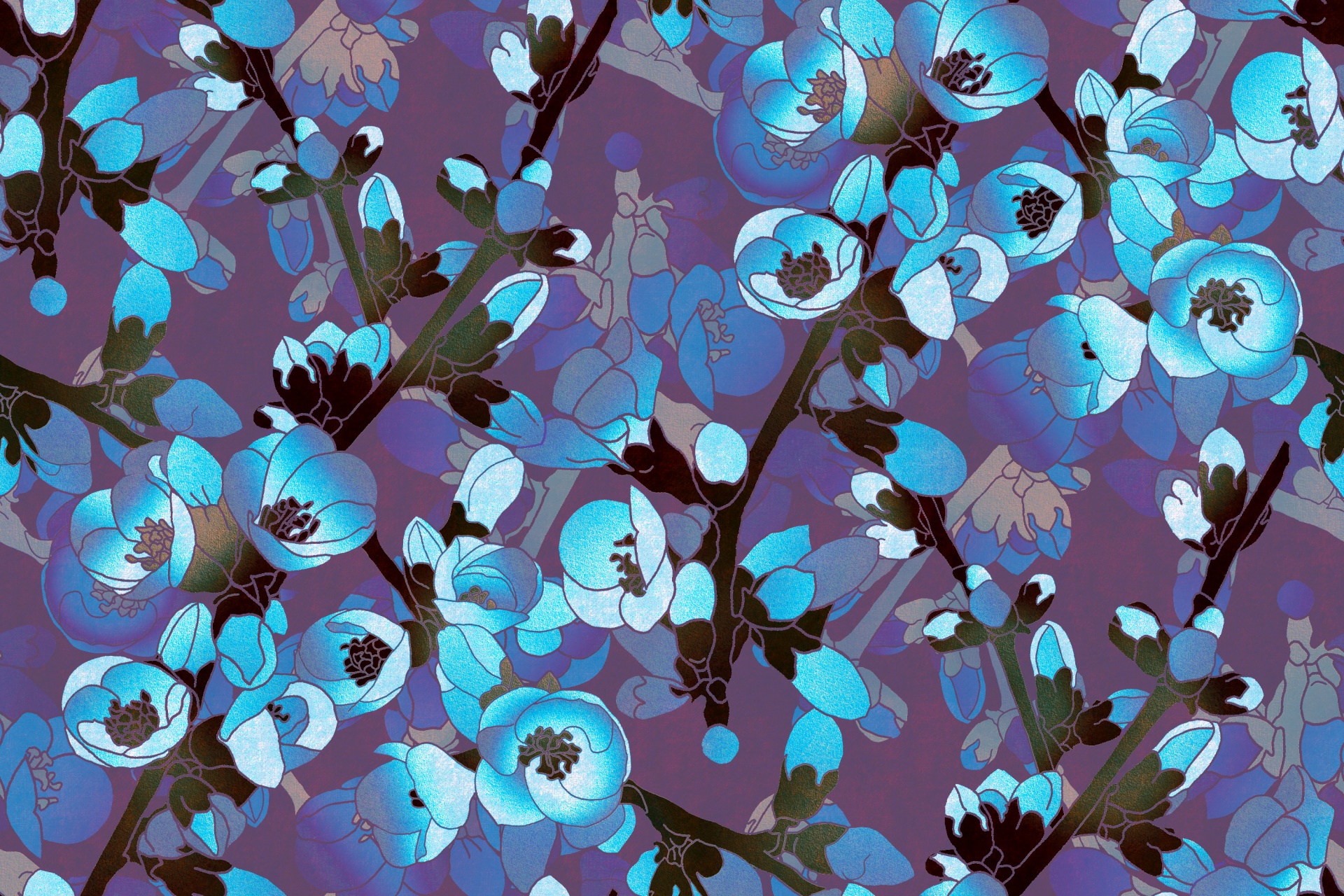 floral pattern design free photo