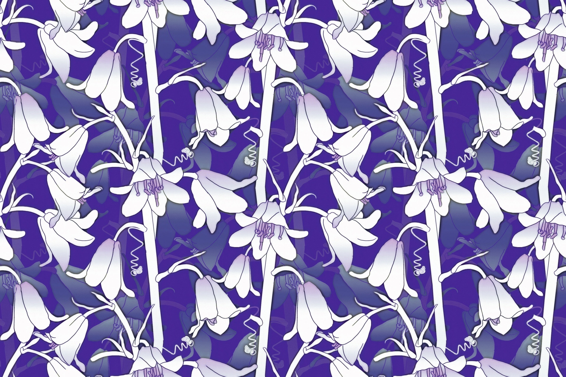 floral pattern design free photo