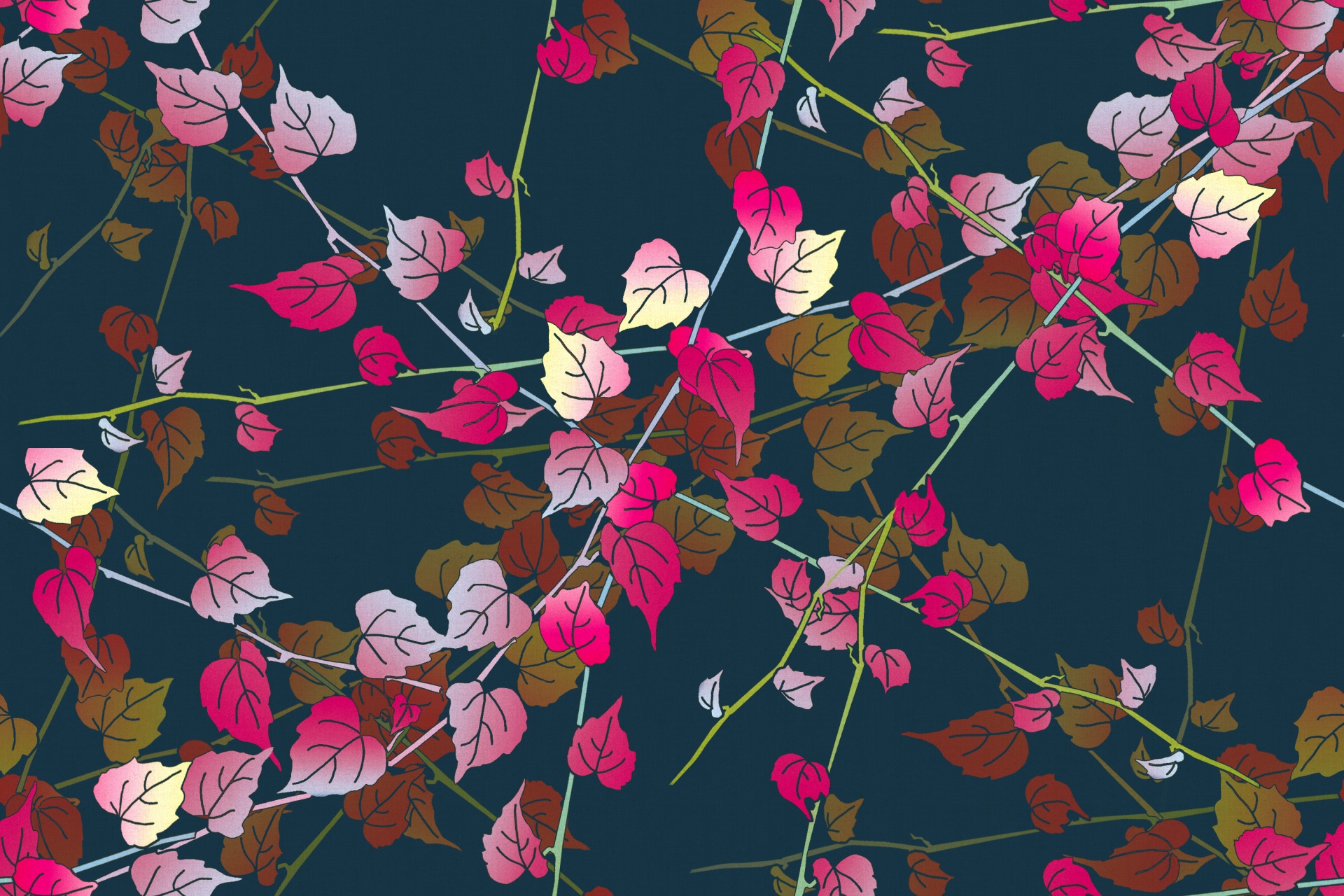 floral pattern design free photo