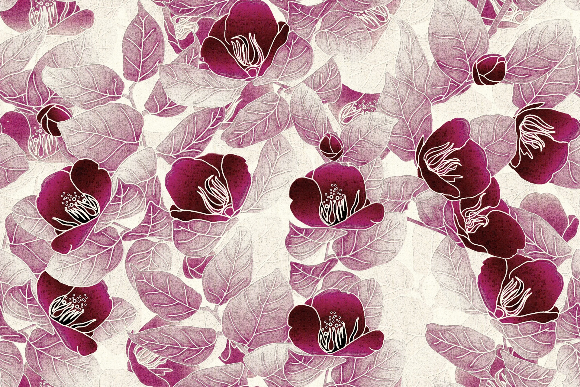 floral pattern design free photo