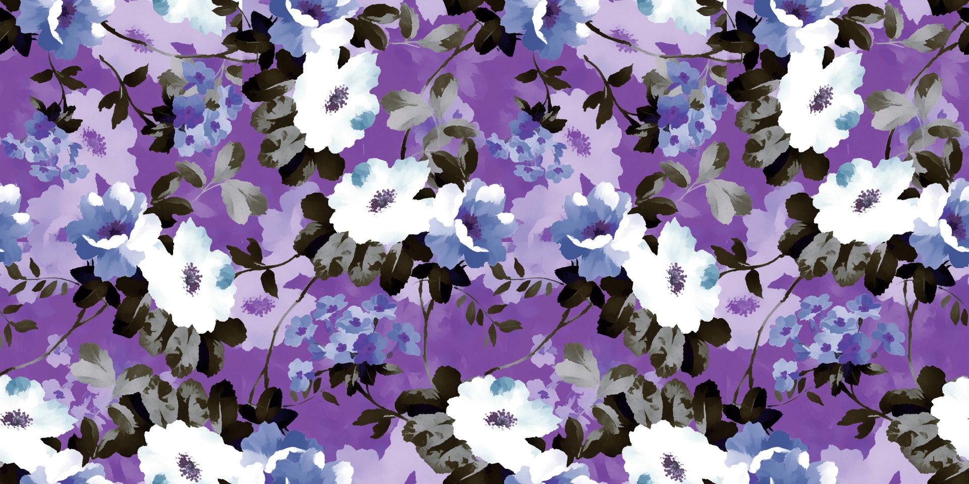 floral pattern design free photo