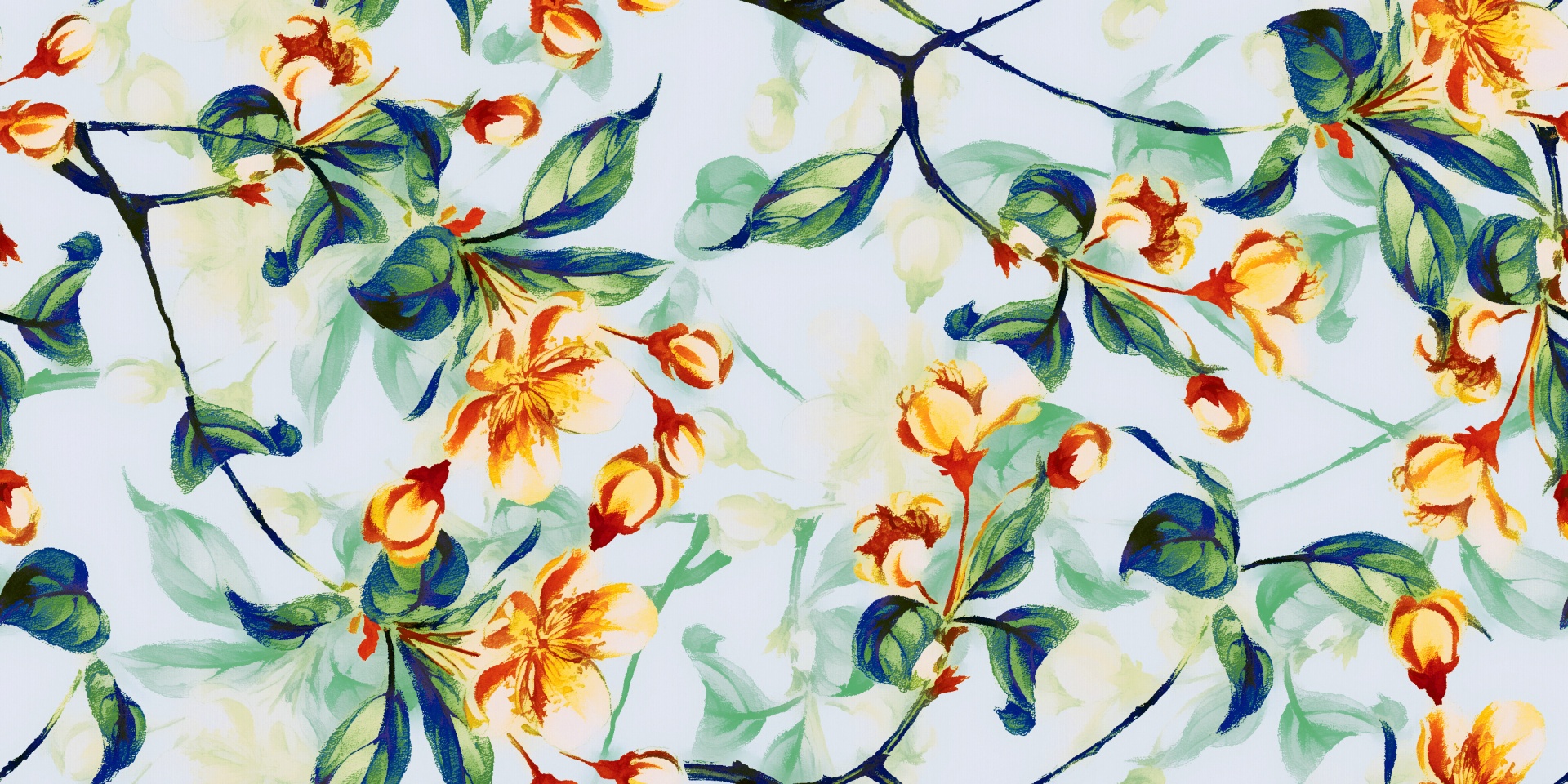 floral pattern design free photo