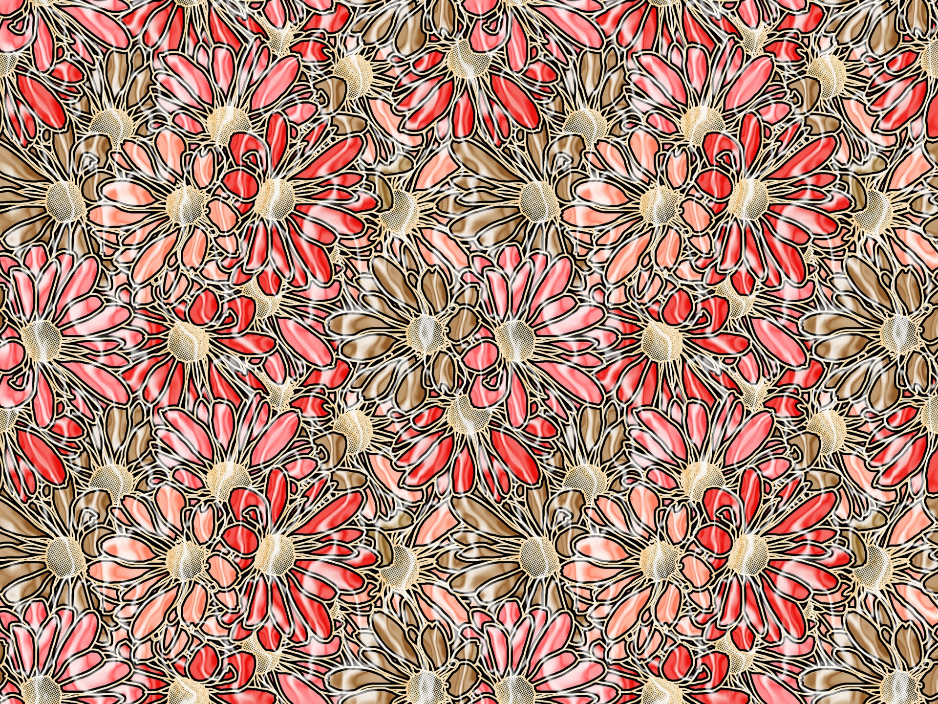 floral pattern design free photo