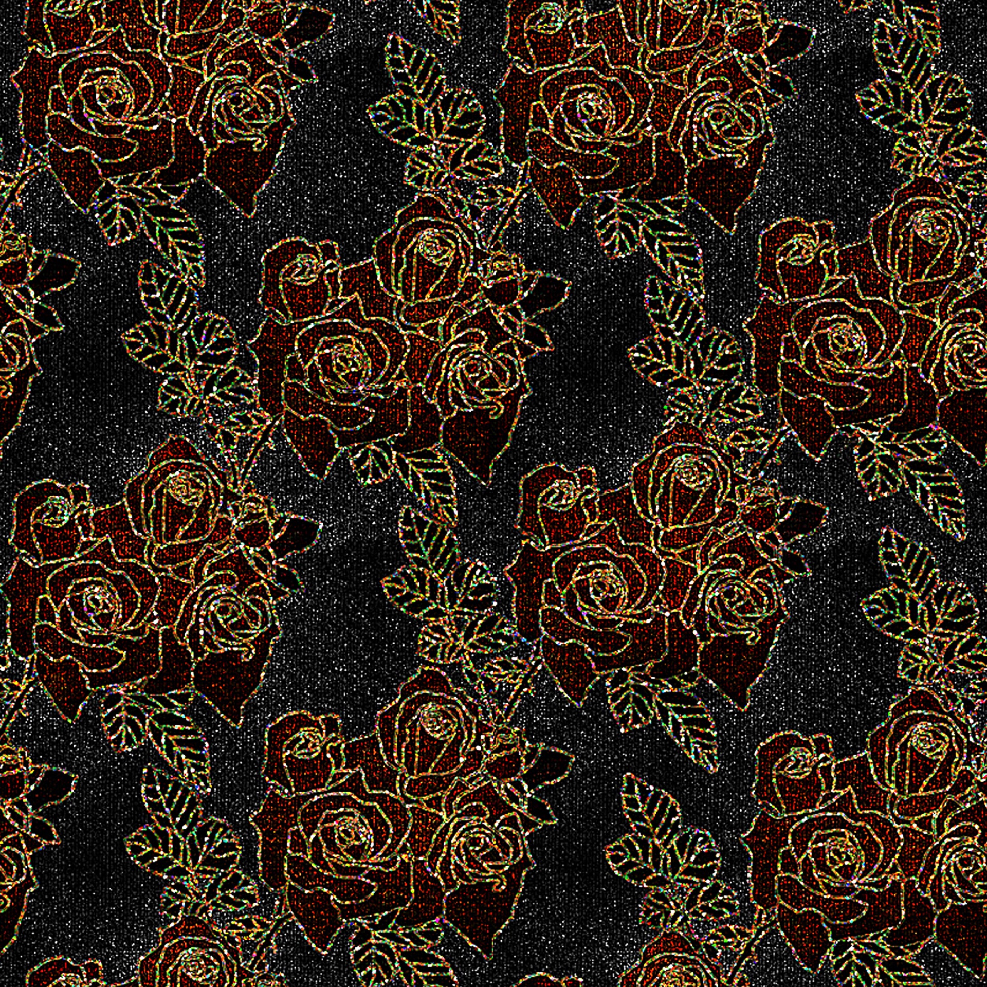 floral pattern design free photo