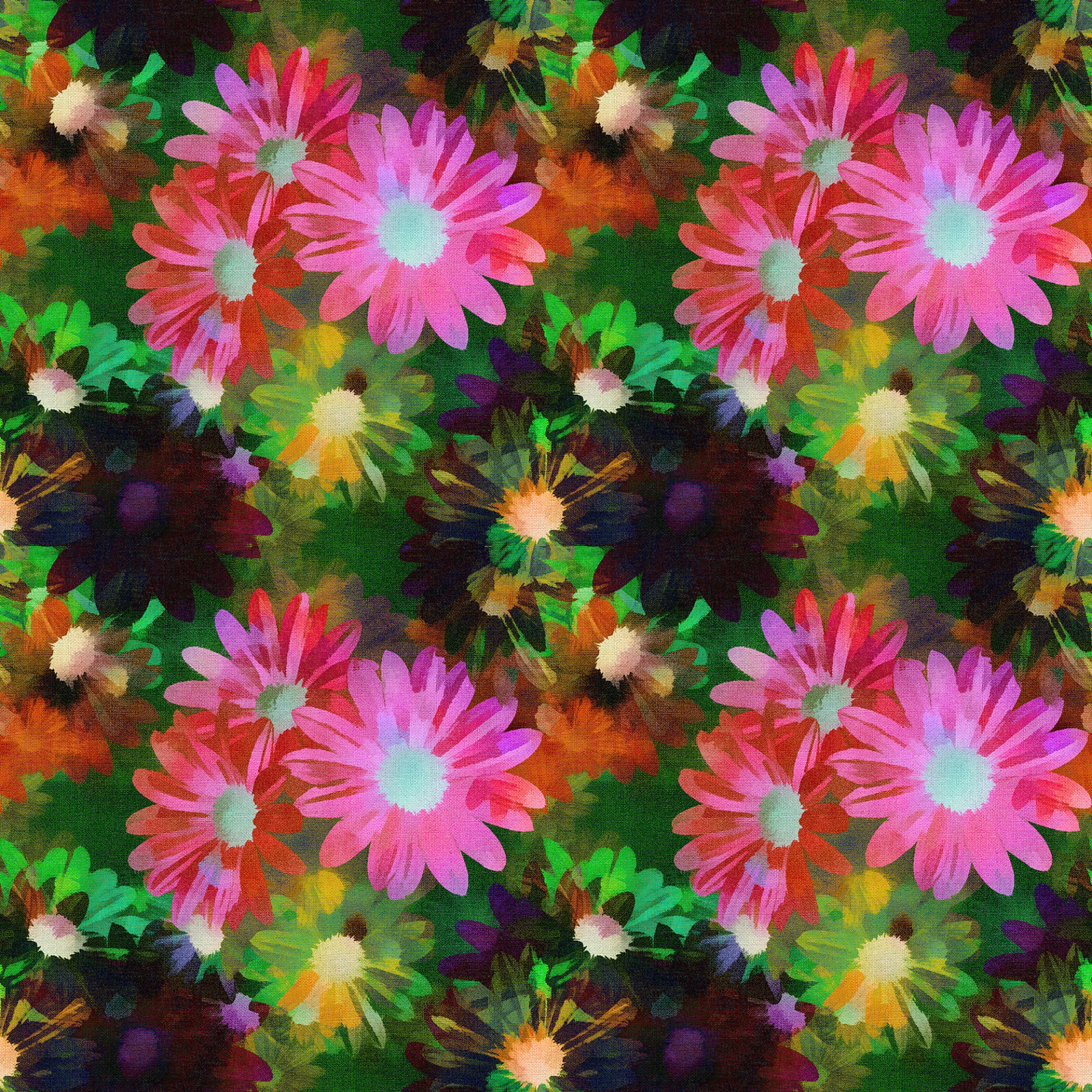 floral pattern design free photo