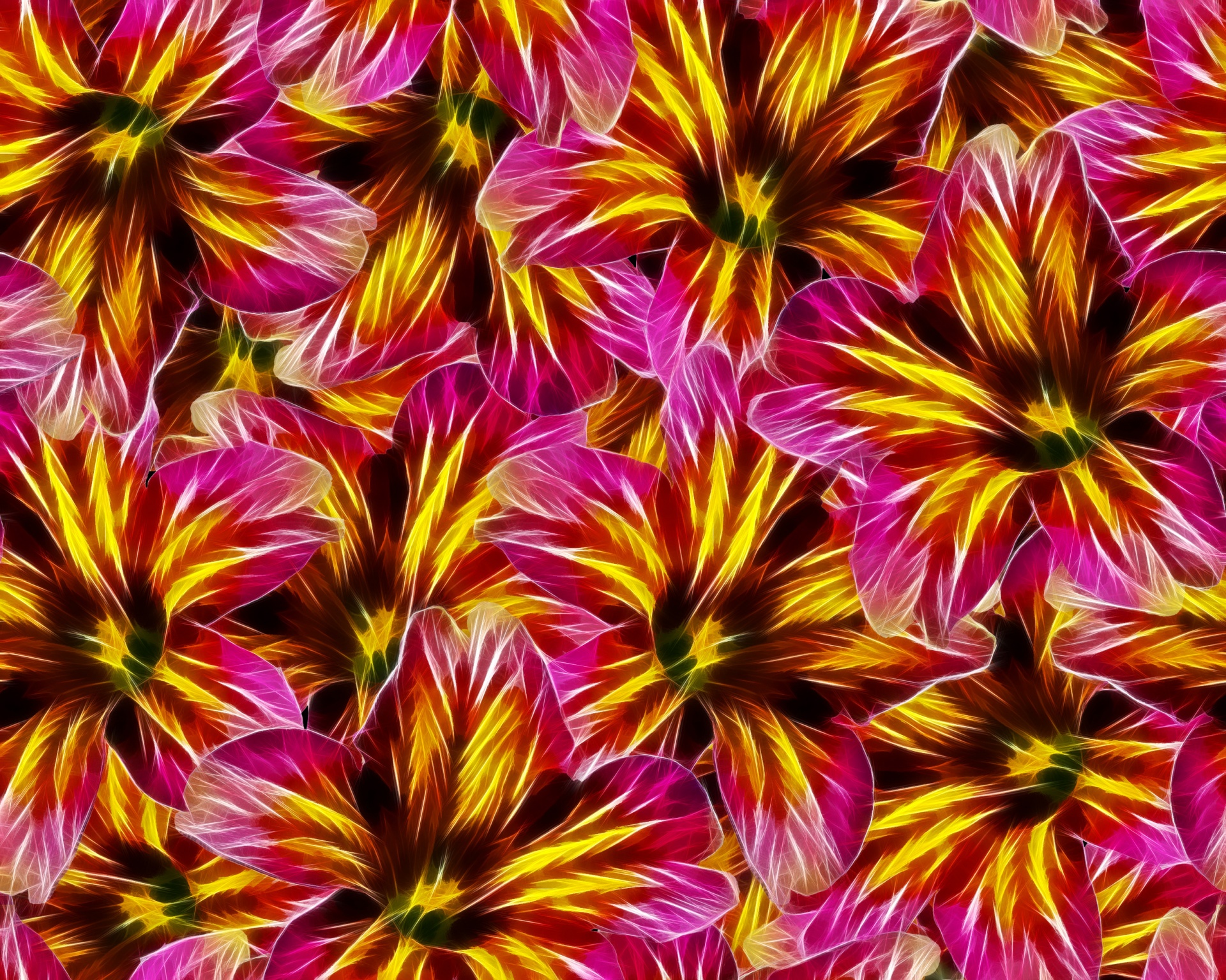 floral pattern design free photo