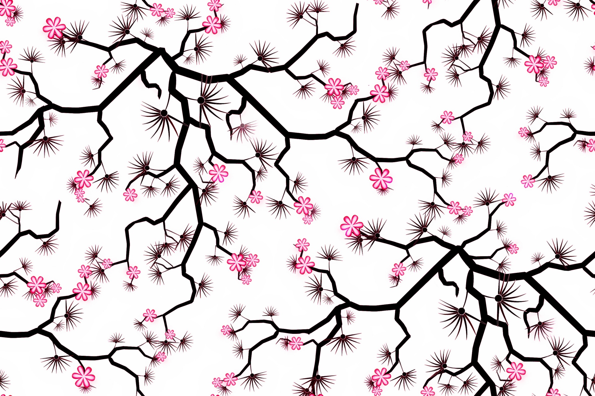 floral pattern design free photo