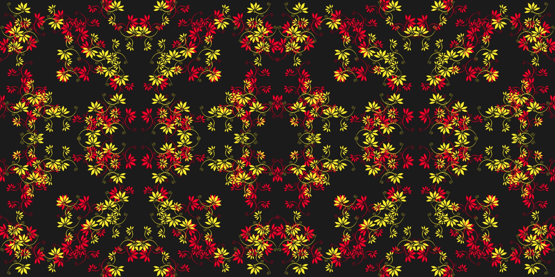 floral pattern design free photo