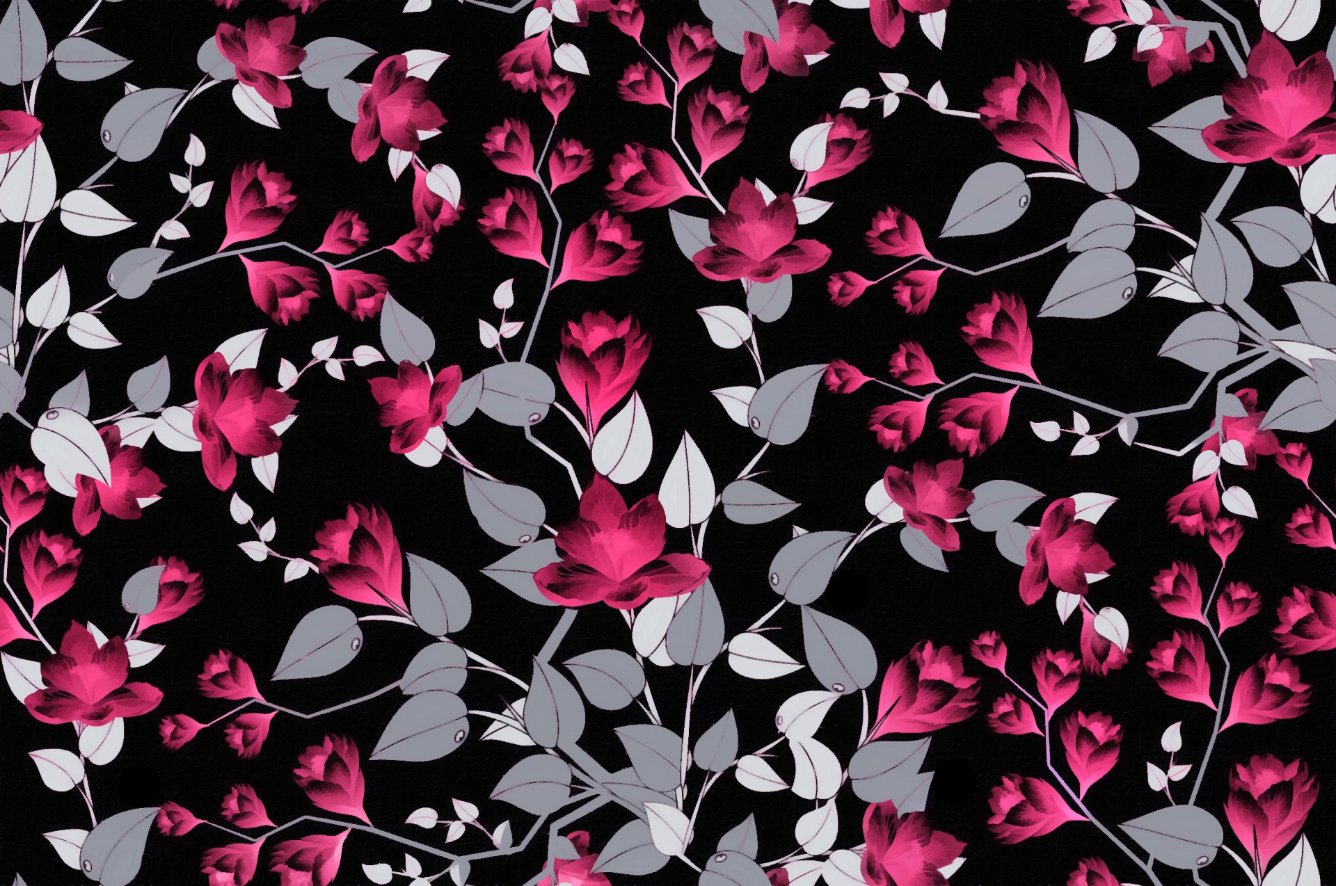 floral pattern design free photo