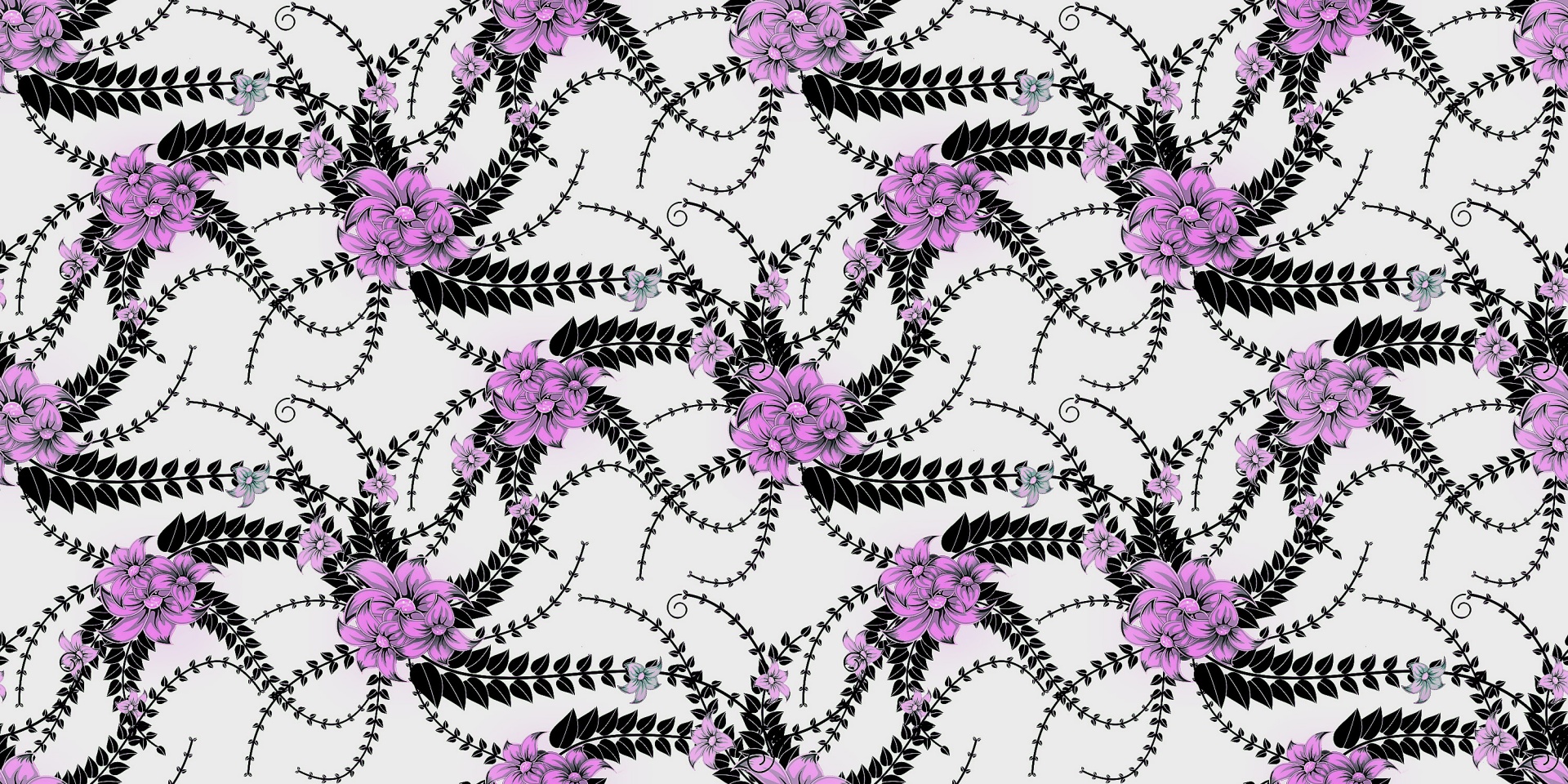 floral pattern design free photo