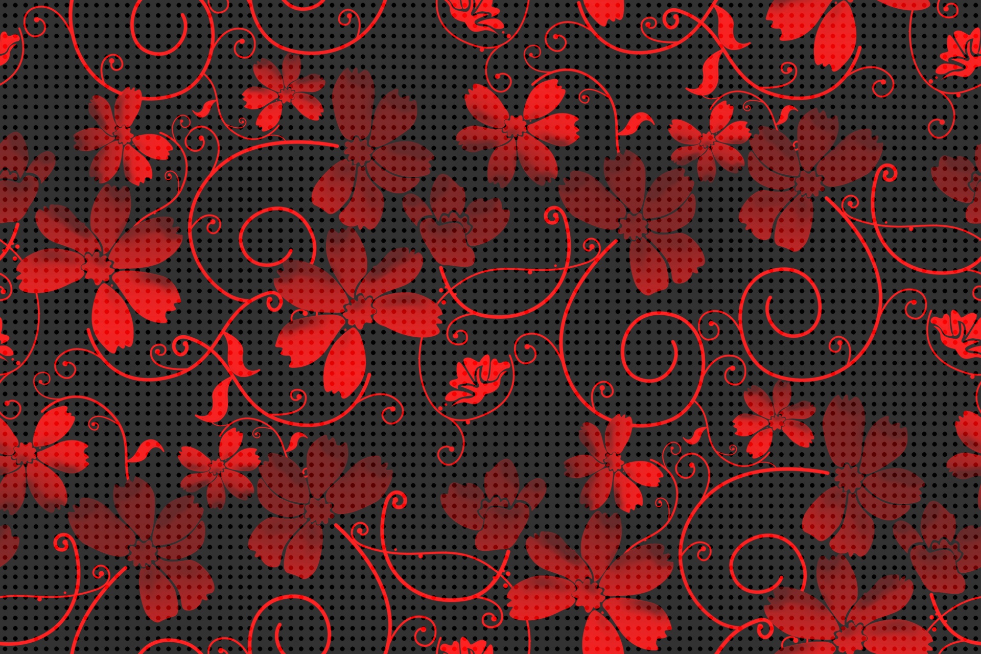 floral pattern design free photo