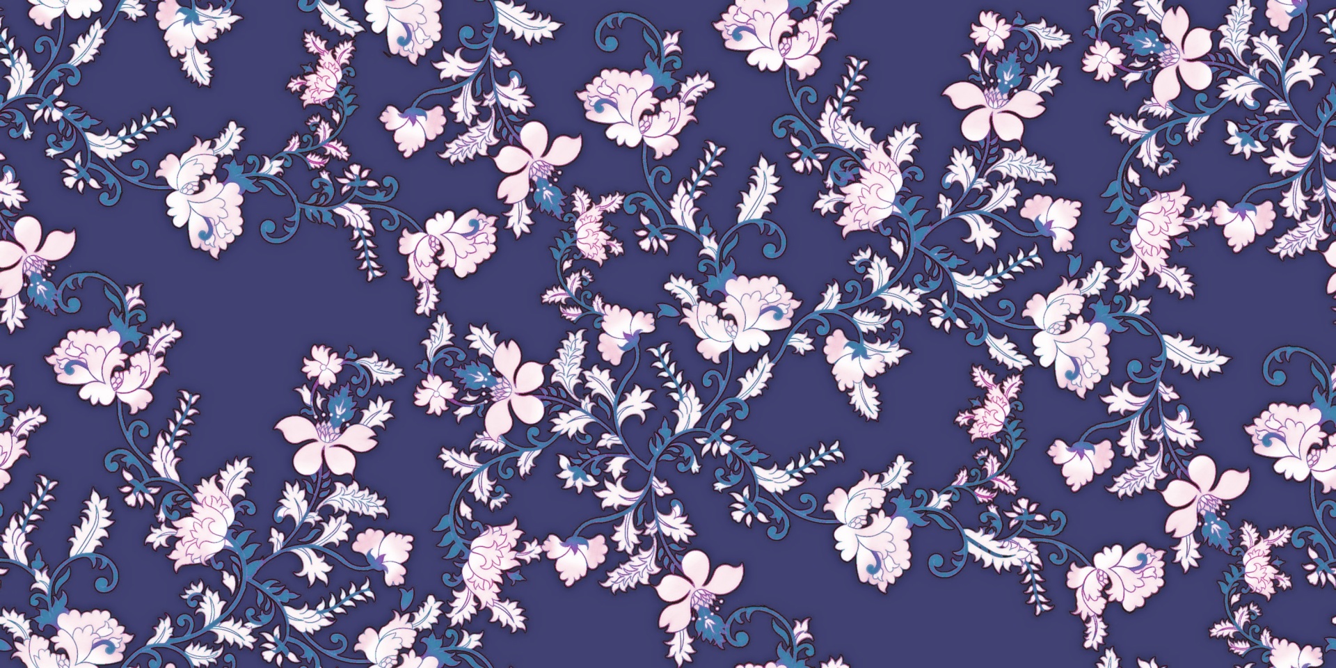 floral pattern design free photo