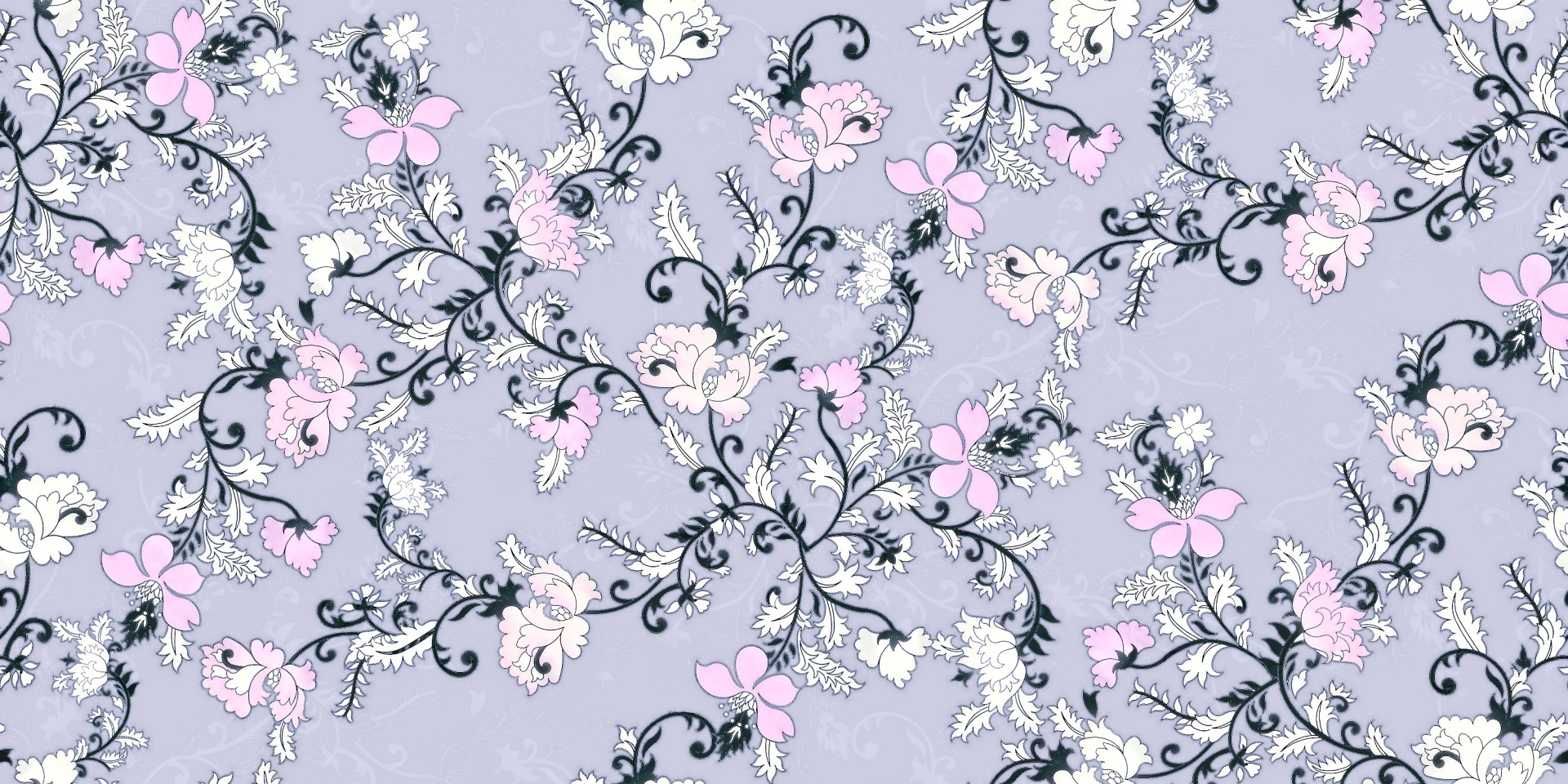 floral pattern design free photo