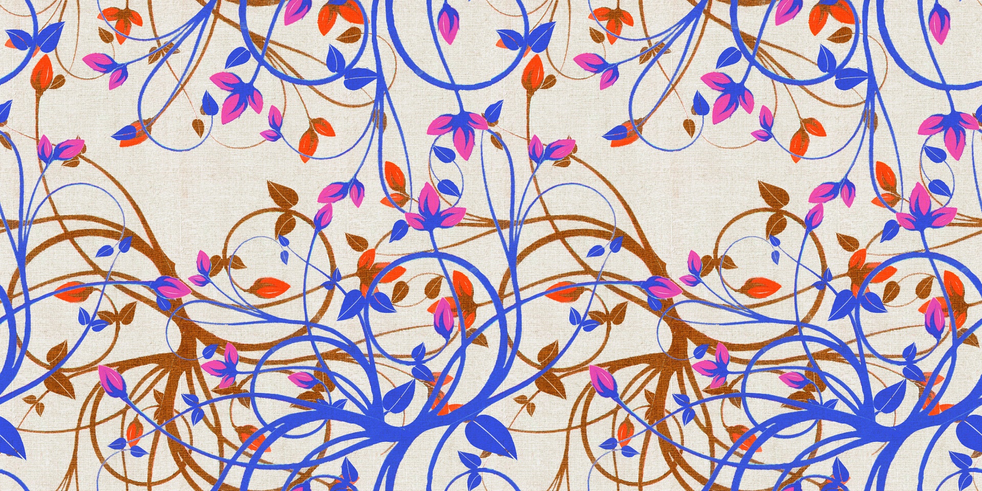 floral pattern design free photo