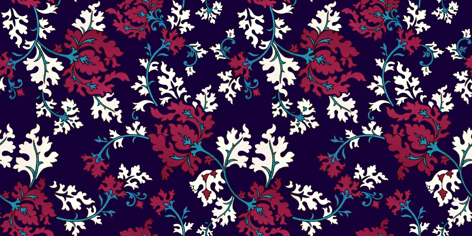 floral pattern design free photo