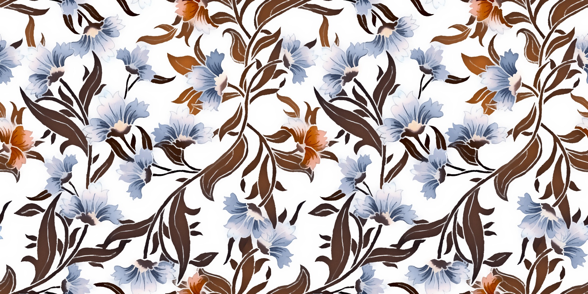 floral pattern design free photo