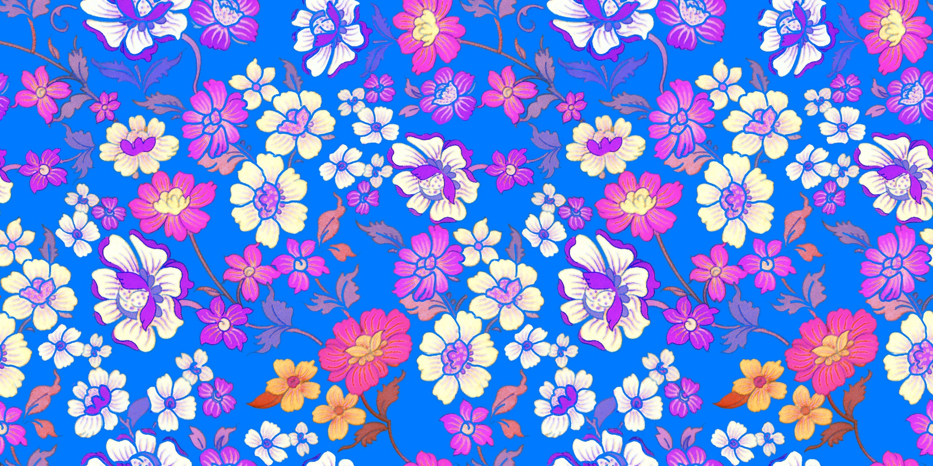 floral pattern design free photo