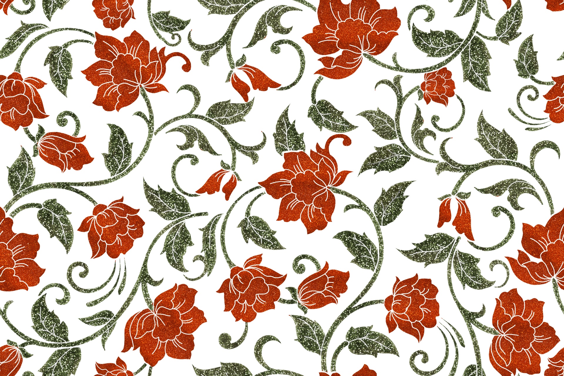 floral pattern design free photo