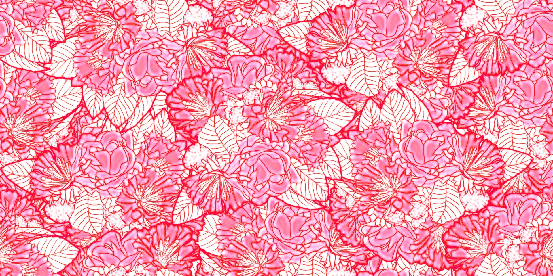 floral pattern design free photo